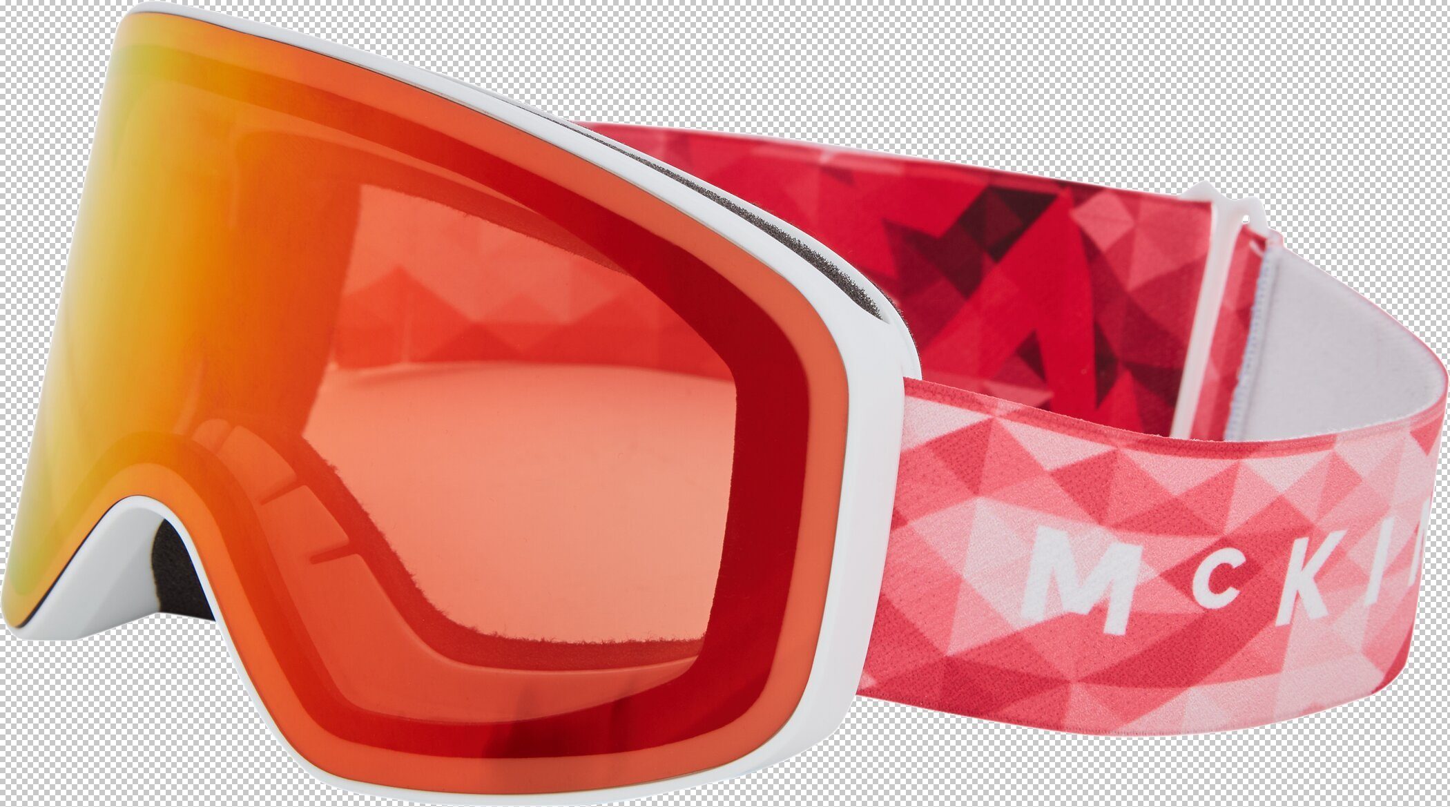 Flyte Skibrille McKINLEY REVO Ki.-Ski-Brille WHITE/RED JR