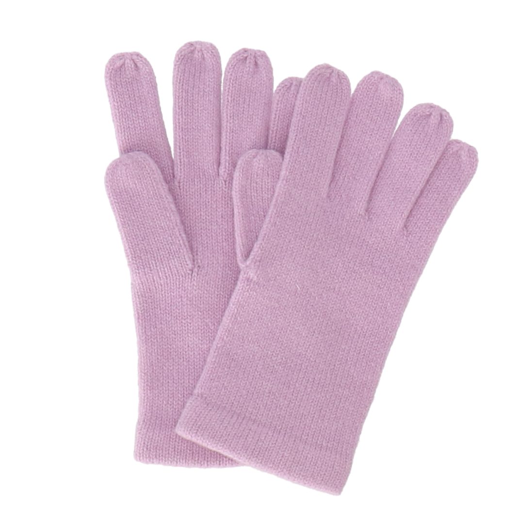 halsüberkopf Accessoires Strickhandschuhe Strickhandschuh Wolle Strickhandschuh aus mit Kaschmir weichem rosé modischer