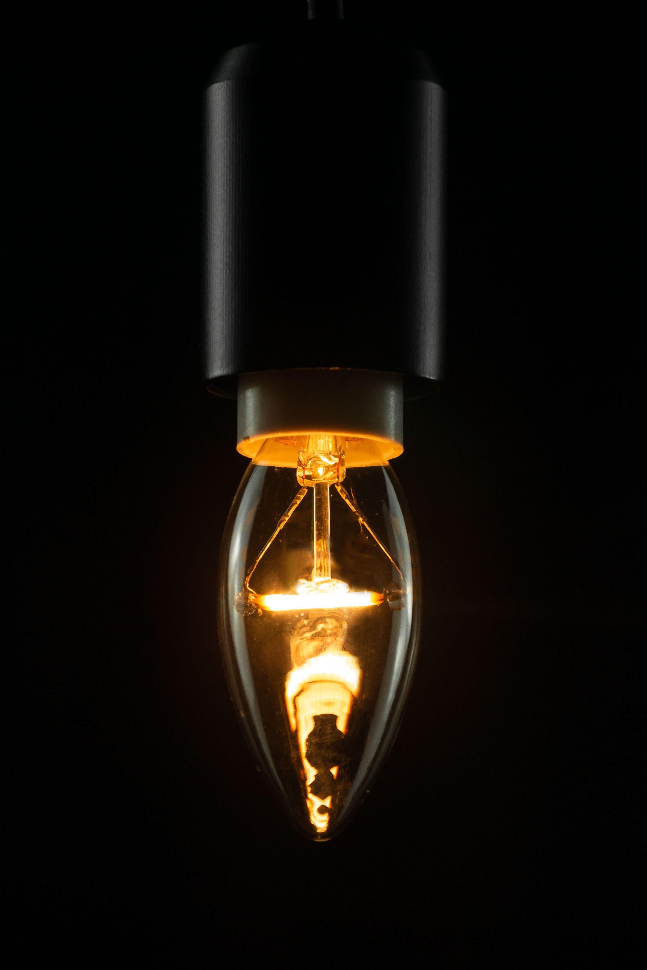 SEGULA LED-Leuchtmittel Vintage Line 1 Warmweiß, E14, St., - Kerze E14 Balance, klar Balance, dimmbar