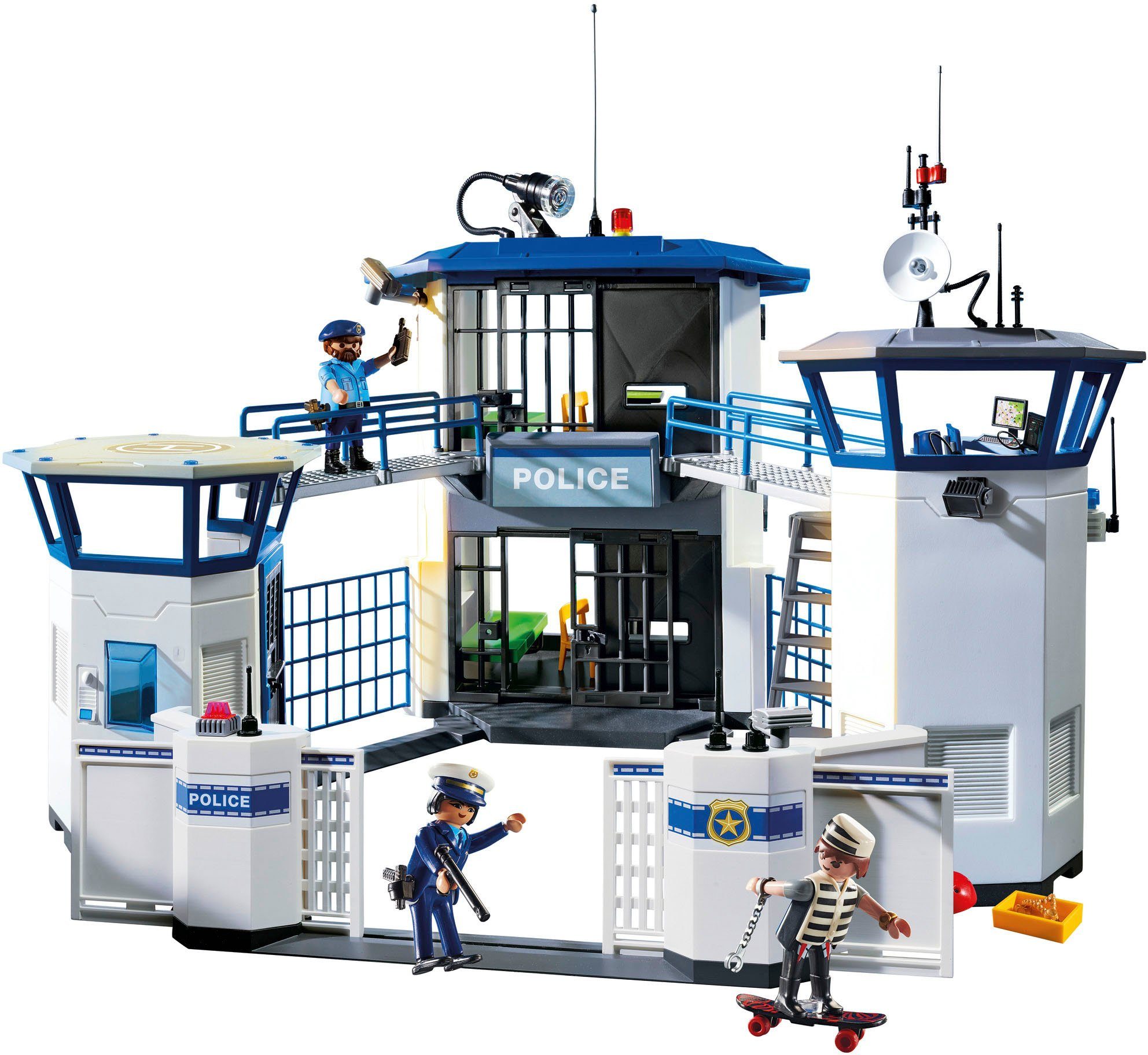 Playmobil® Polizei-Kommandozentrale mit Gefängnis (6872), My günstig online kaufen