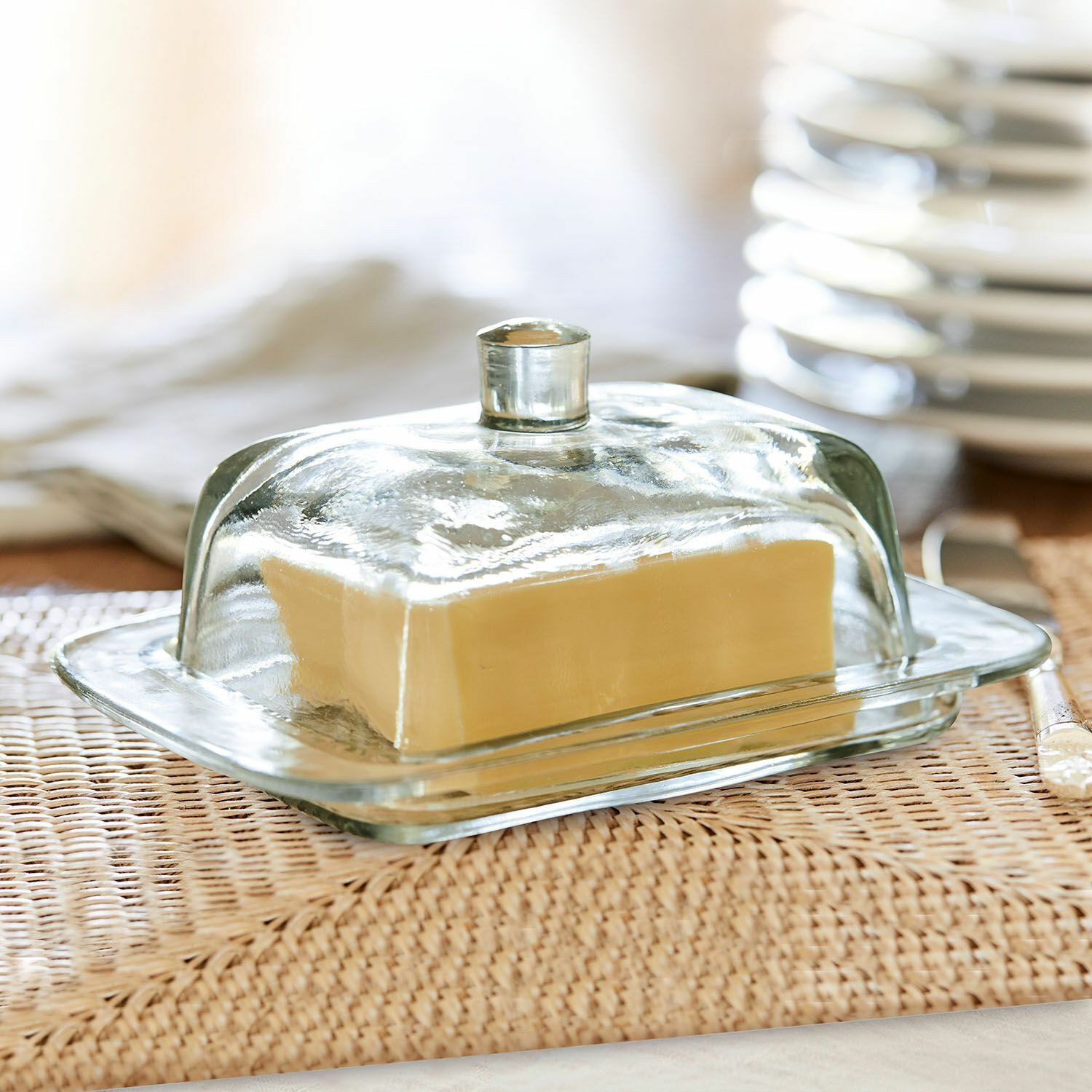 Mirabeau Butterdose Butterdose Annie klar, Glas