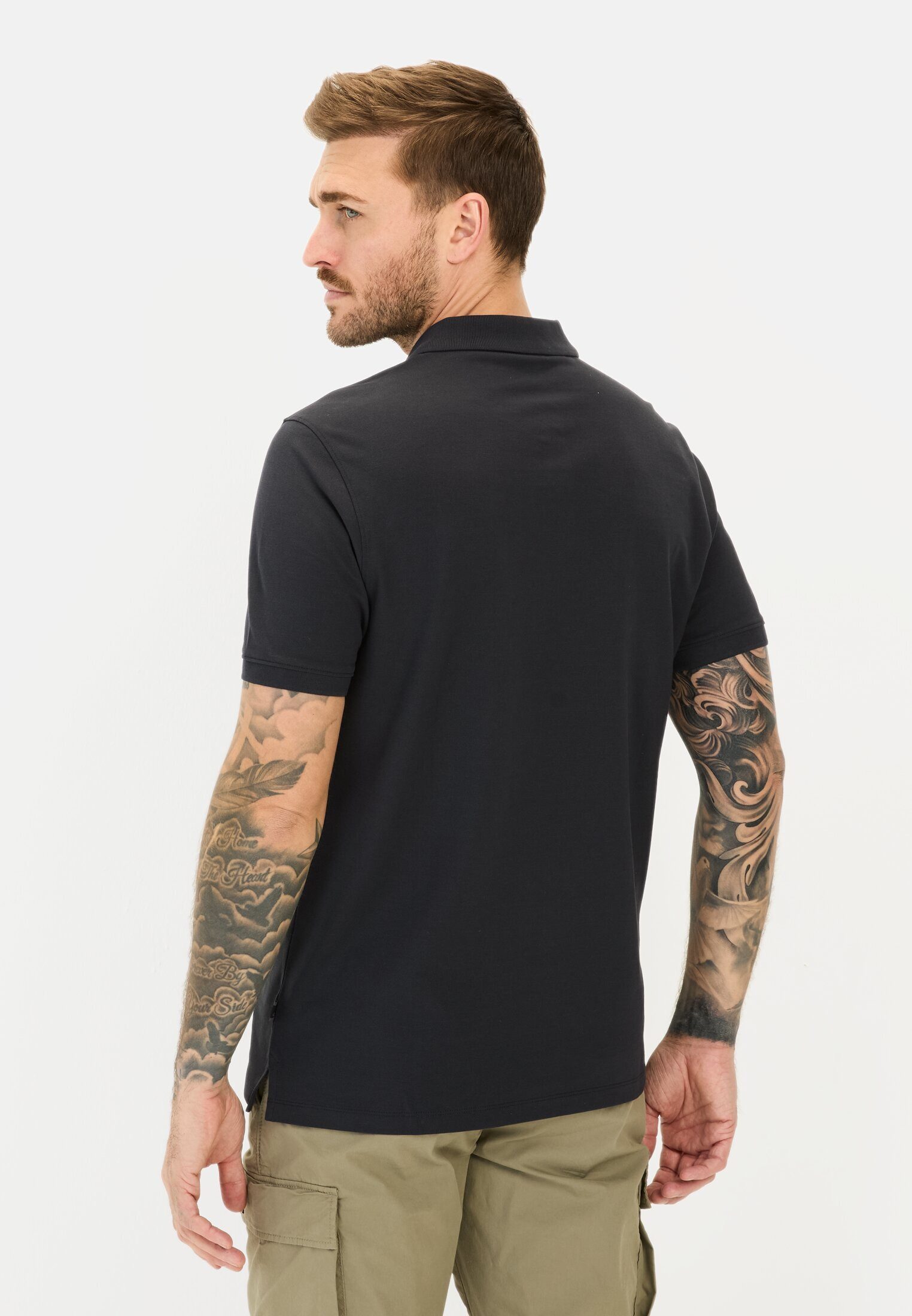 camel active Poloshirt mit Logo-Stickerei günstig online kaufen