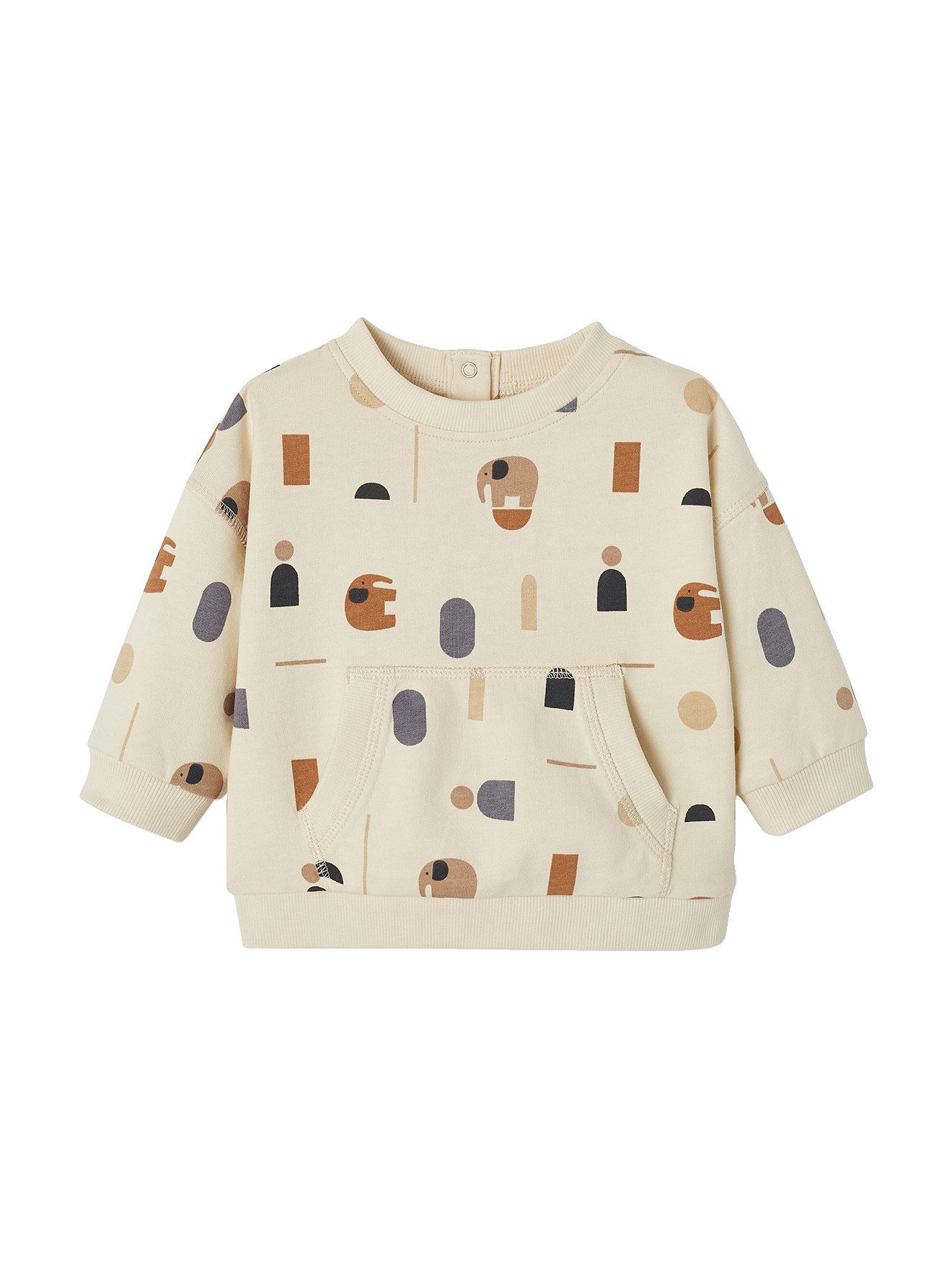 Sweatshirt Baby Sweatshirt mit Kängurutasche