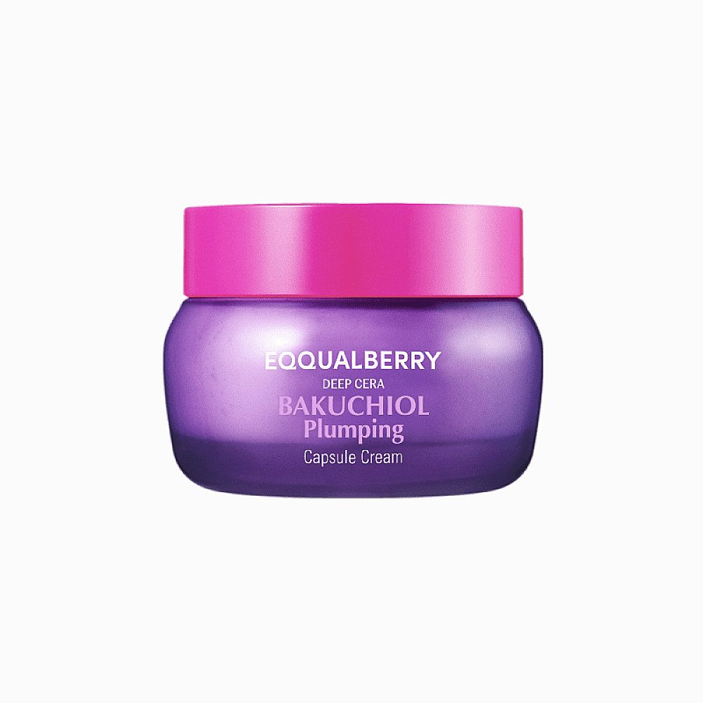 Eqqualberry Tagescreme Eqqualberry Deep Cera Bakuchiol Plumping Capsule Cream