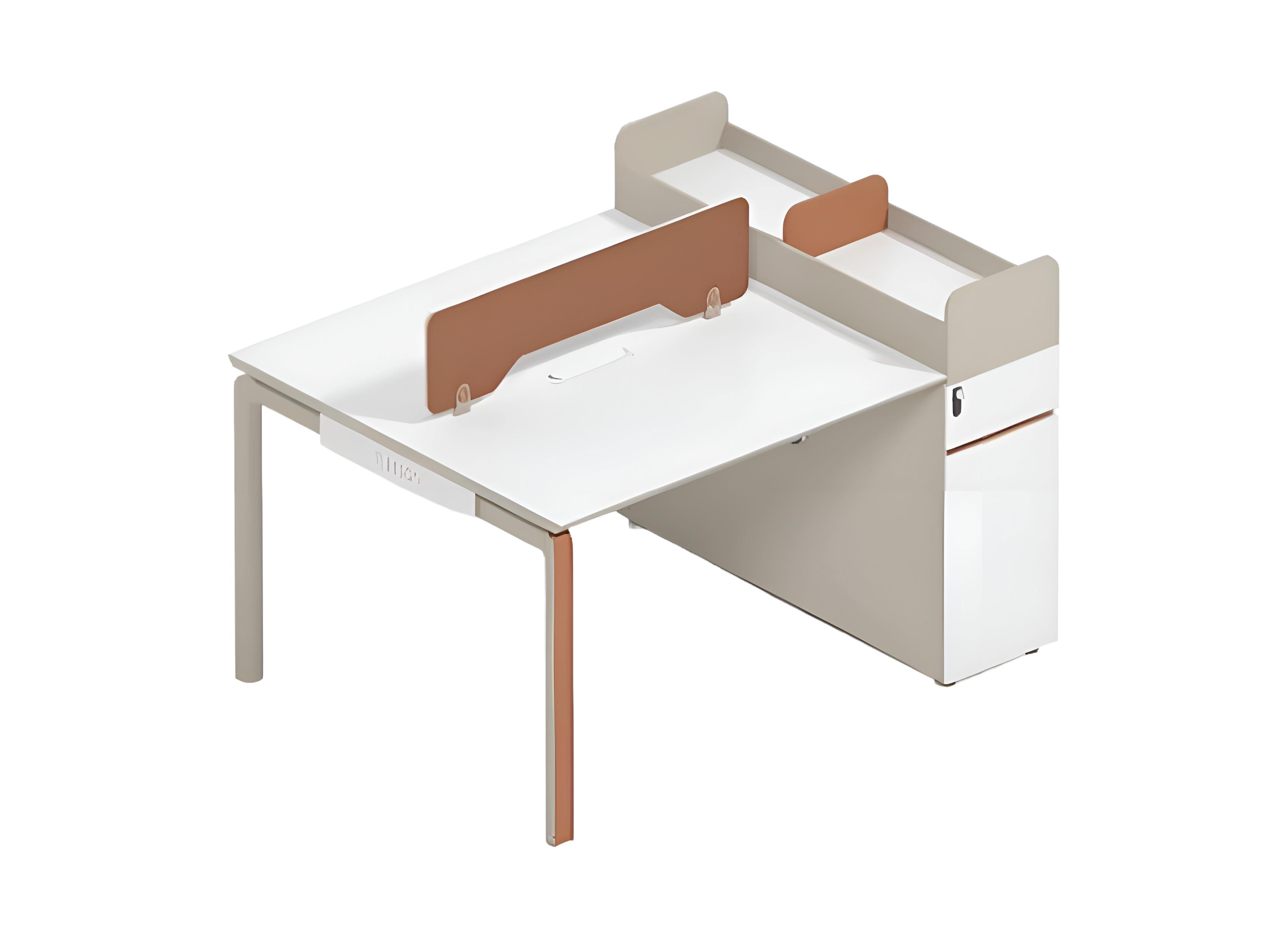 JVmoebel Schreibtisch Arbeitstisch Designer Schreibtisch für 2 Personen Edle Holztische (Arbeitsplatz für 2 Personen), Made in Europa