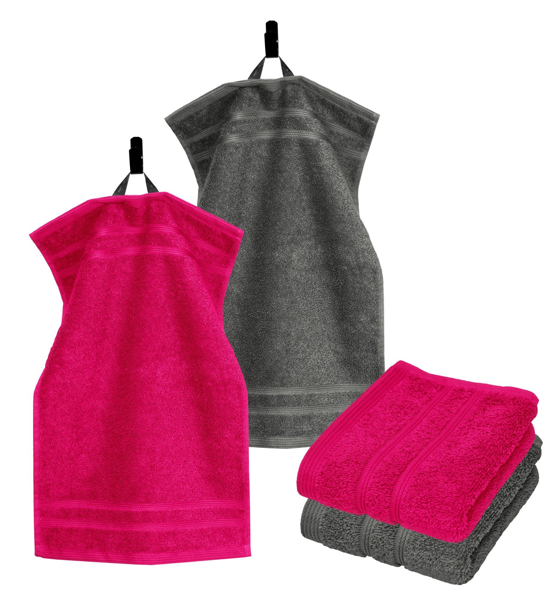 Lashuma Handtuch Set London, Frottee (Set, günstig online kaufen