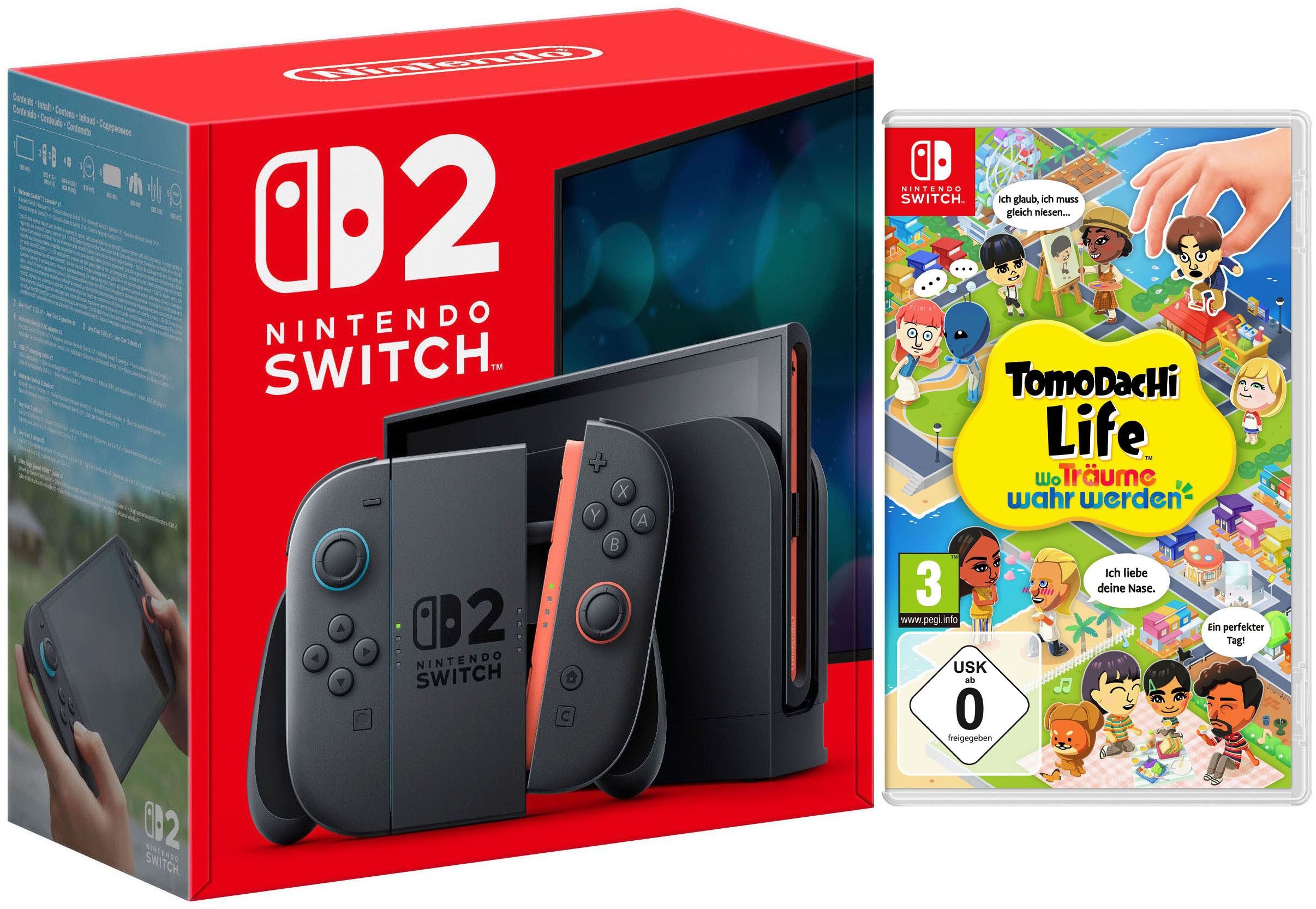 Nintendo Switch 2 Switch 2 + Tomodachi Life: Wo Träume wahr werden