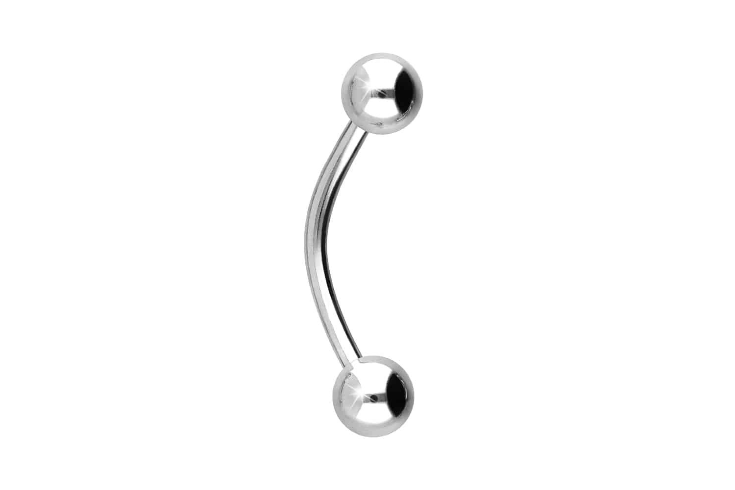 PIERCINGLINE Bauchnabelpiercing Titan Banane (Bananen / günstig online kaufen