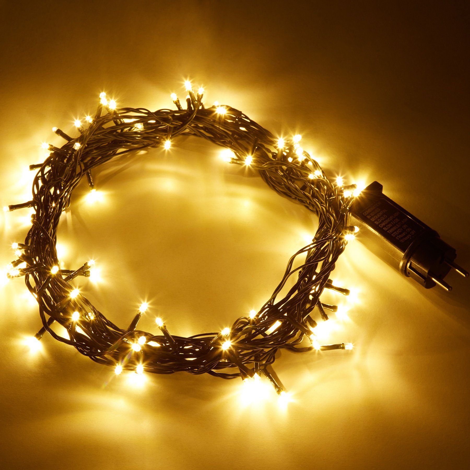 Lichterkette Christbaumkerzen mit 8 tectake Funktionen Weihnachten für
