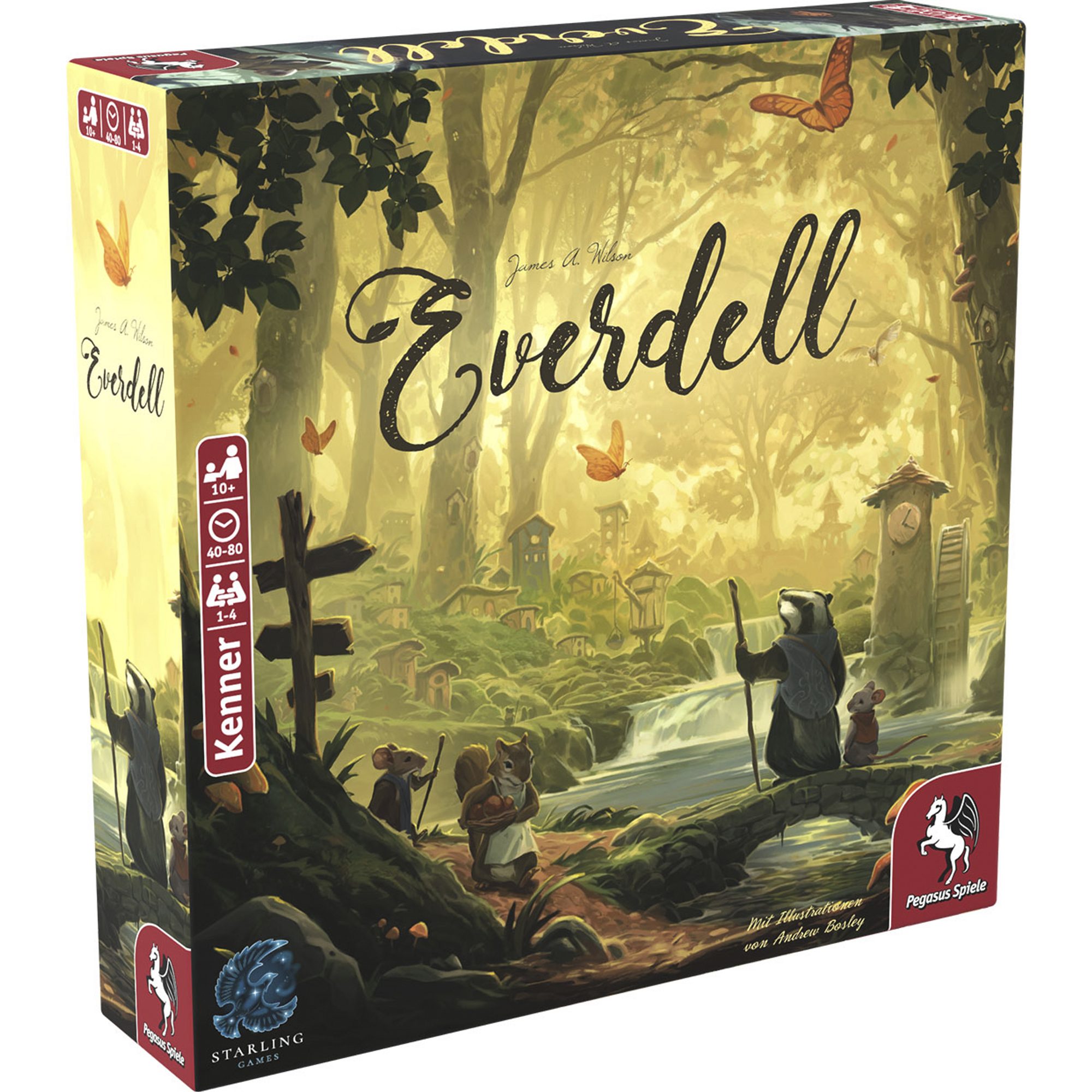 Pegasus Spiel Pegasus Everdell, Brettspiel, Familienspiel, Strategiespiel