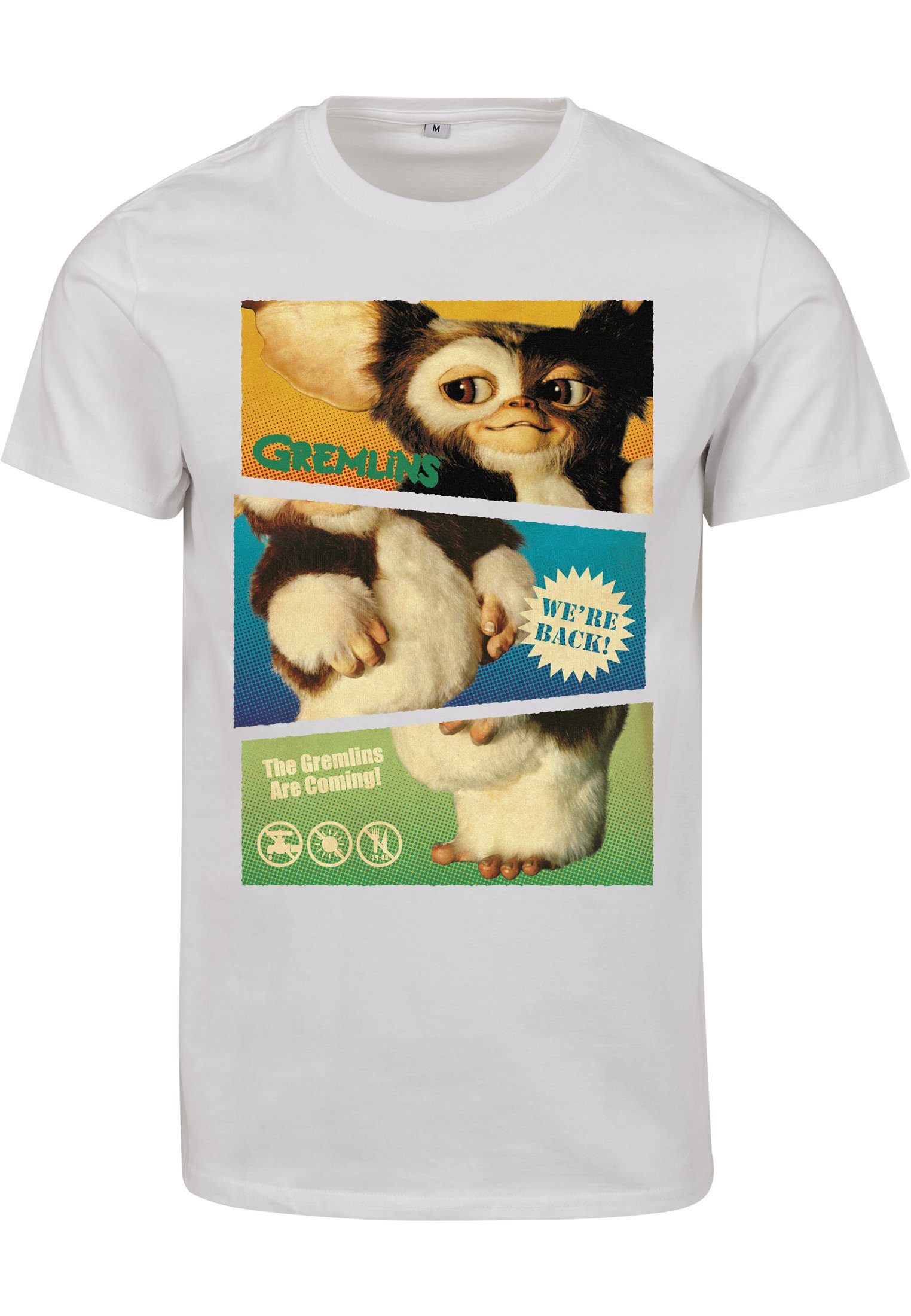 Merchcode Kurzarmshirt "Merchcode Herren Gremlins Split Poster Tee", (1 tlg günstig online kaufen