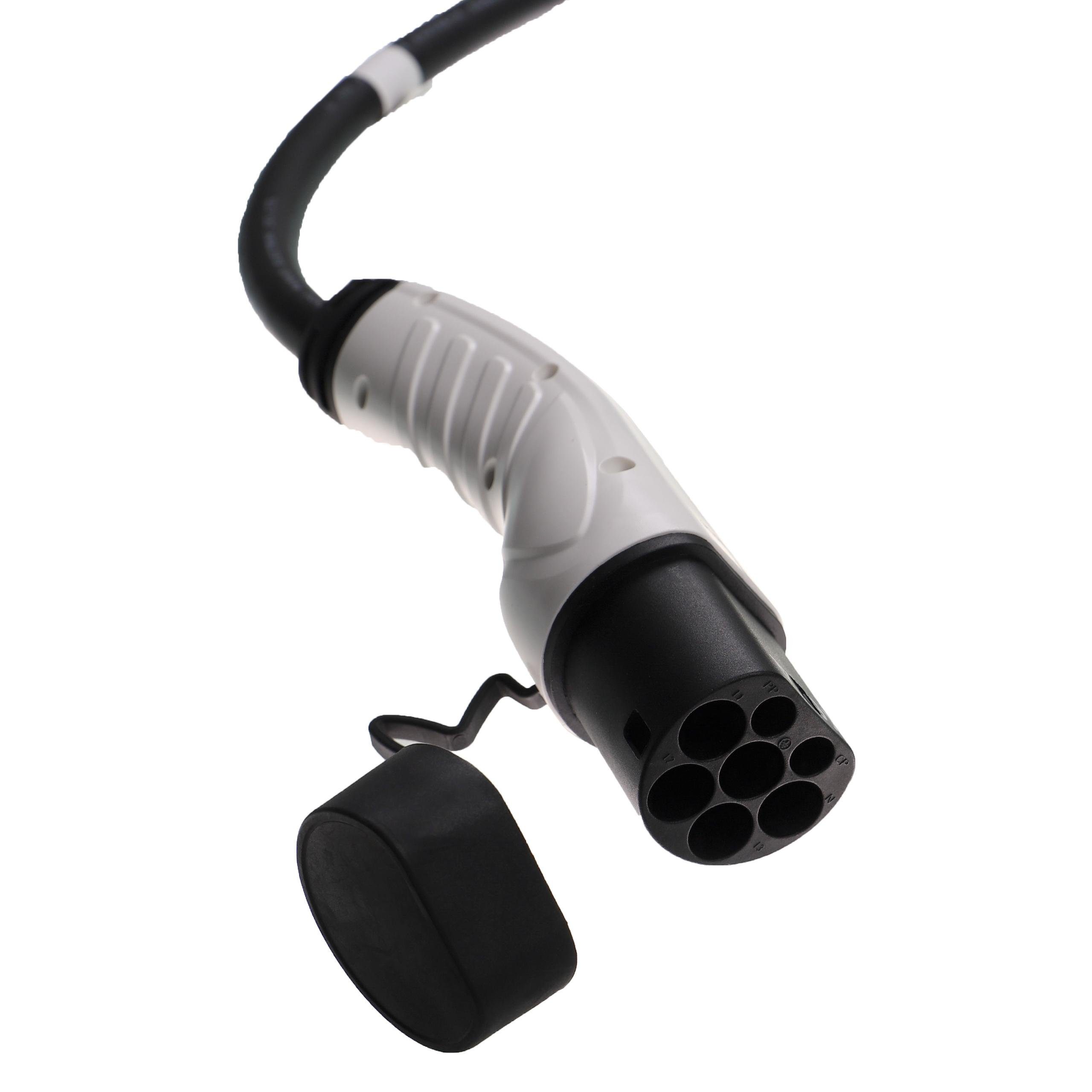 vhbw passend für Polestar 2, 1, 3, 4 Elektroauto / Plug-in-Hybrid Elektro-Kabel, (3.0 cm), Gummischutzkappe