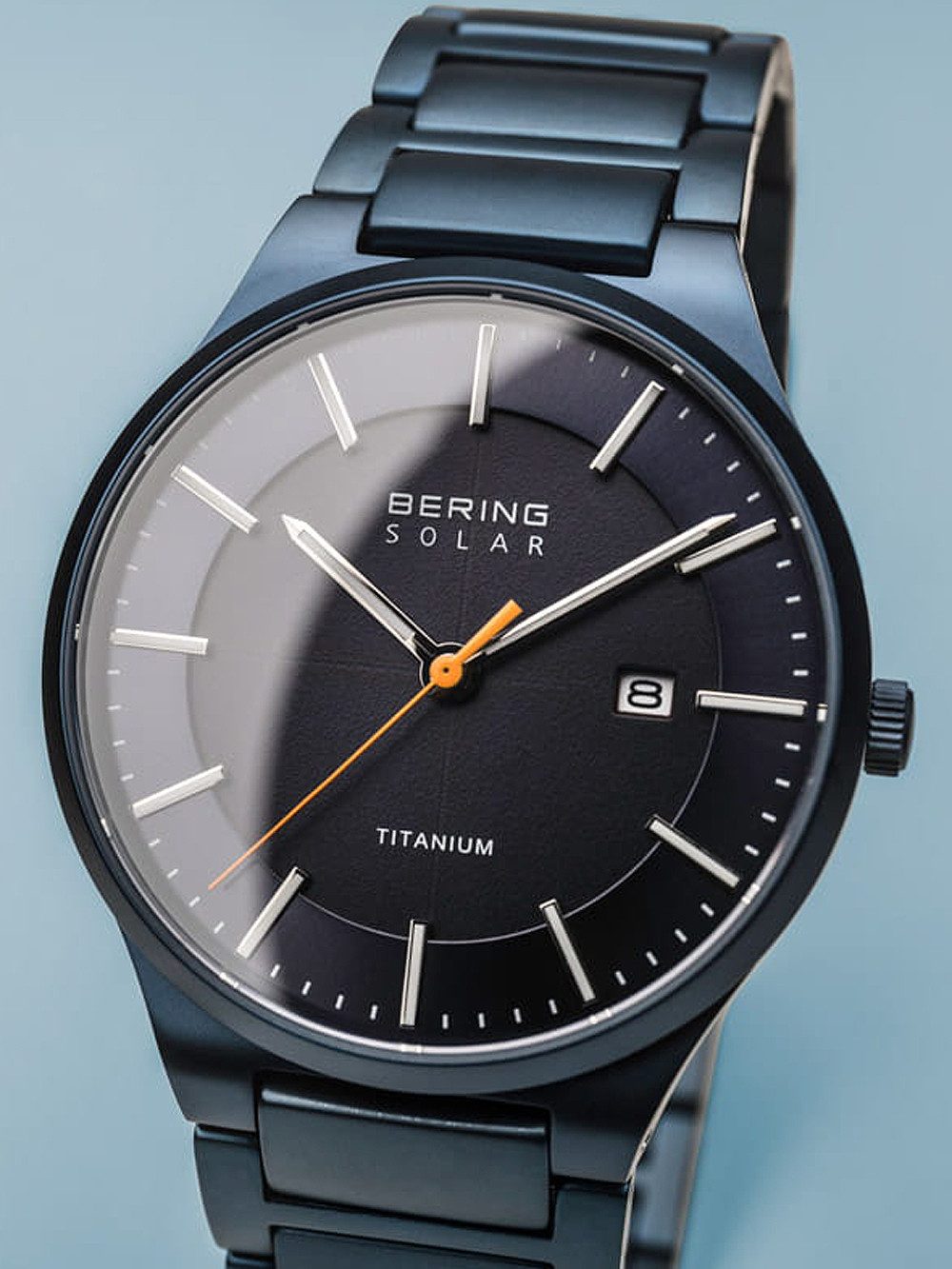 Bering Quarzuhr Bering 15239-797 Titanium Solar Herrenuhr 39mm 10ATM Bering günstig online kaufen