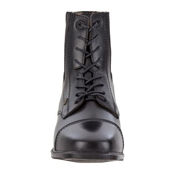 Suedwind Stiefel Legacy Back Zip Lace - schwarz Schnürstiefelette