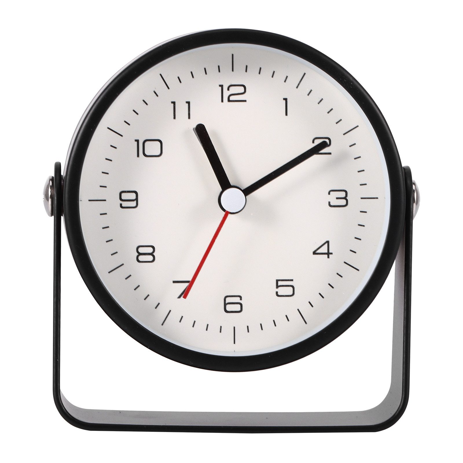 Wecker Analoger Wecker ohne Ticken Nachttisch-Wecker Tischuhr