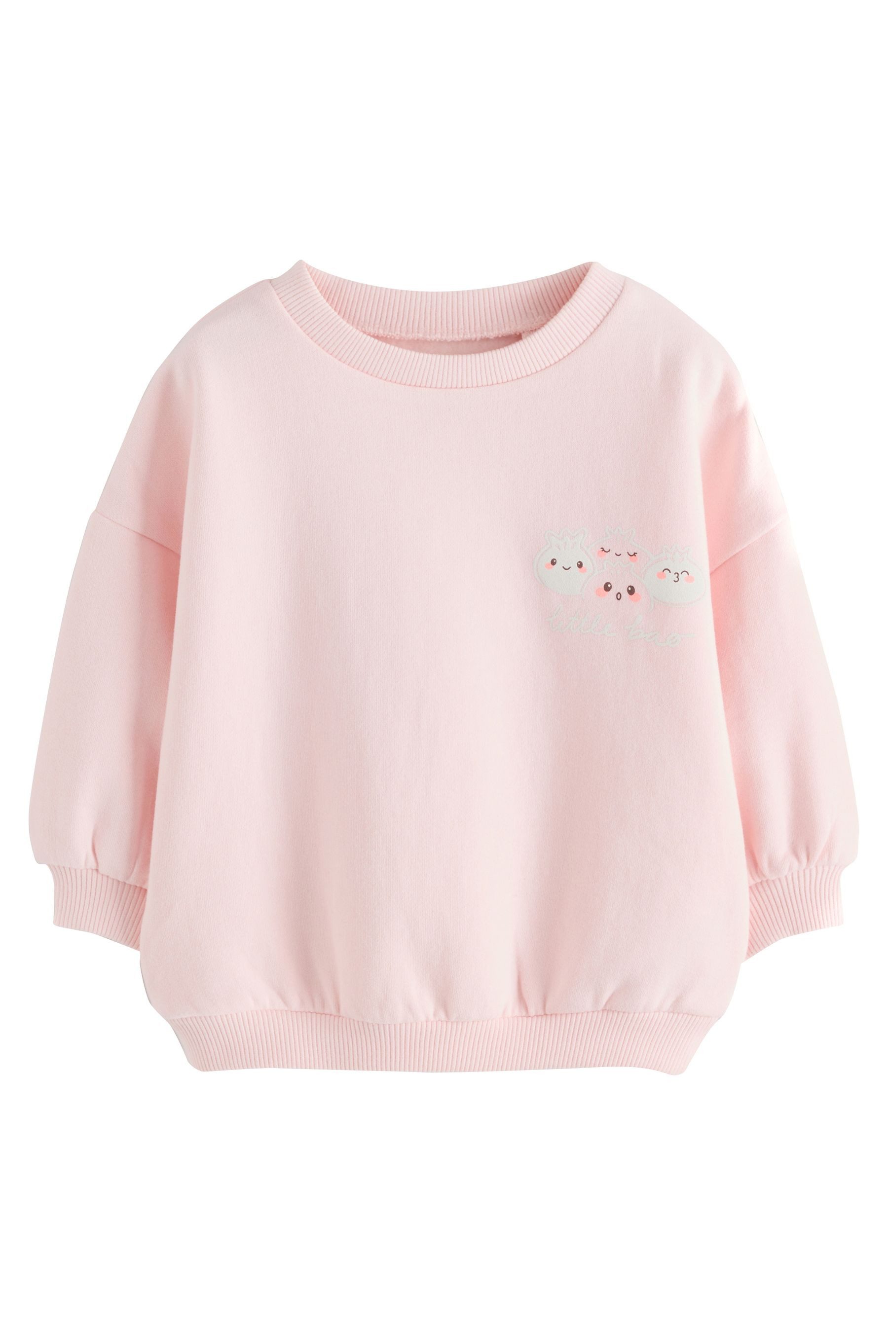 Next Sweatshirt Sweatshirt mit Rundhalsausschnitt (1-tlg)