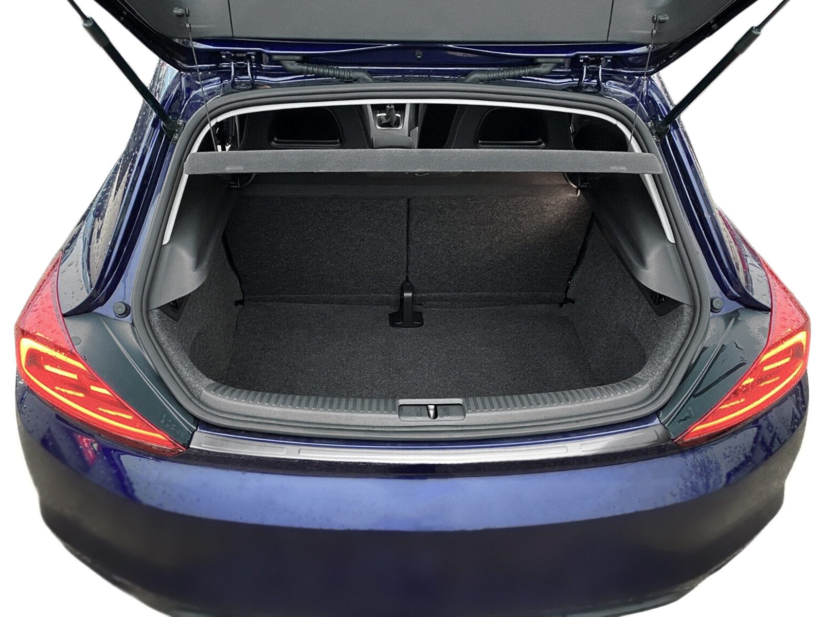 RECAMBO Ladekantenschutz für VW SCIROCCO III FACELIFT, 2014-2017 Stoßstangenschutz, V2A rostfrei, Exklusive Optik, praktischer Schutz & perfekte Passform