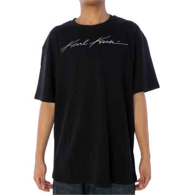 Karl Kani T-Shirt Karl Kani Autograph Heavy Jersey T-Shirt Herren Shirt schwarz (1-tlg)