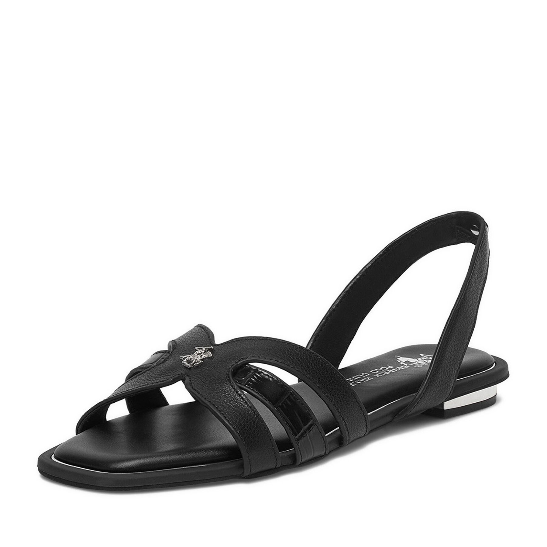 BEVERLY HILLS POLO CLUB Schwarze Damensandalen von Beverly Hills Polo Club Sandale