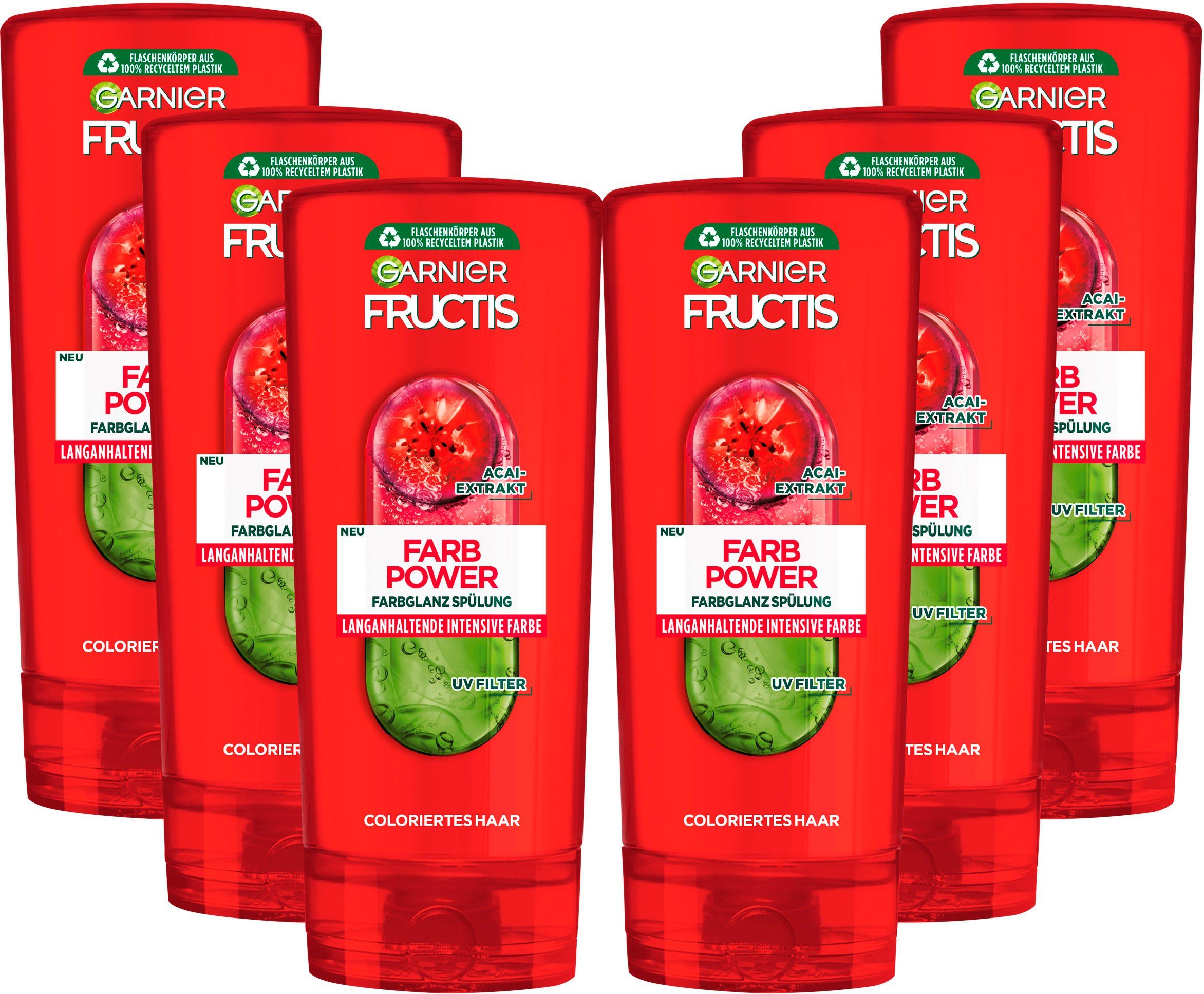Haarspülung Garnier Fructis Farb Power Spülung
