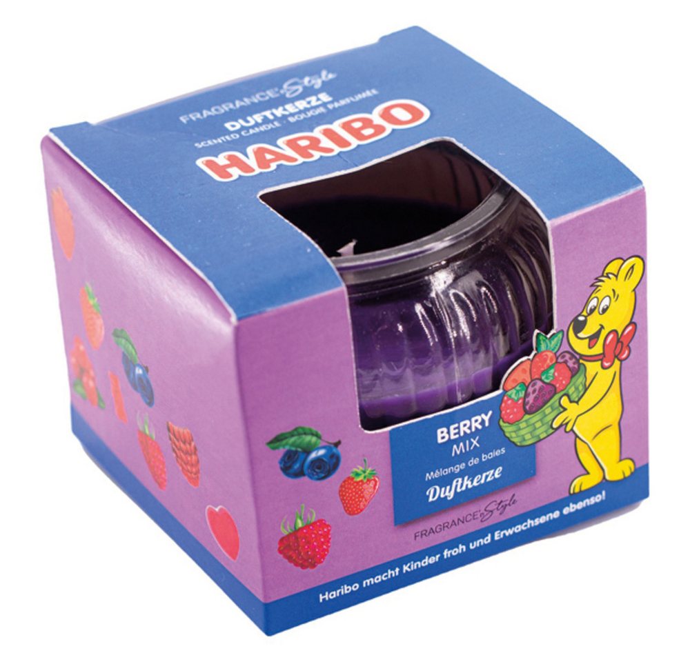 HARIBO Duftkerze Duftkerze Haribo Berry Mix ca. 85g