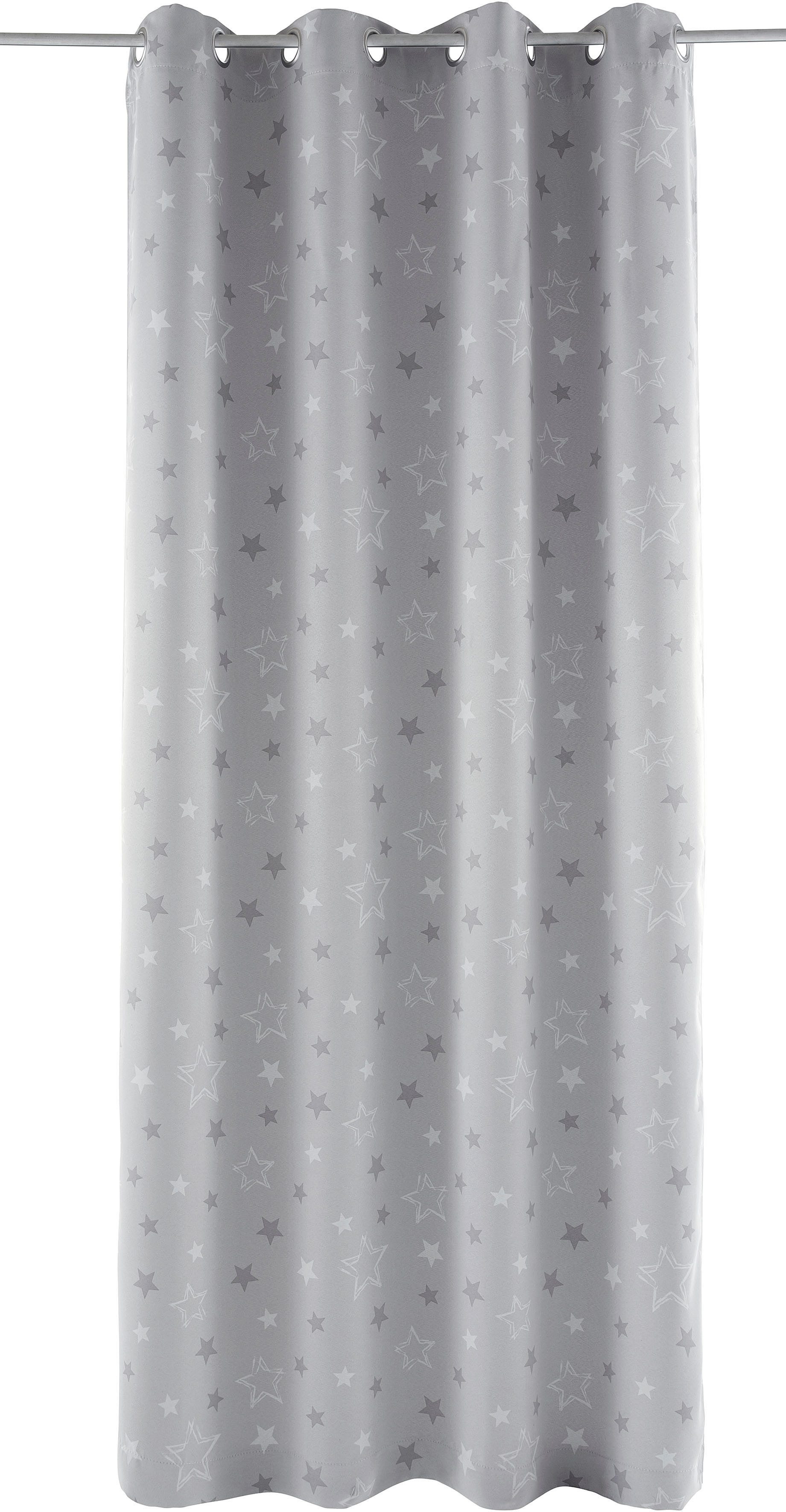my home Vorhang STARRY, Ösen (1 günstig online kaufen