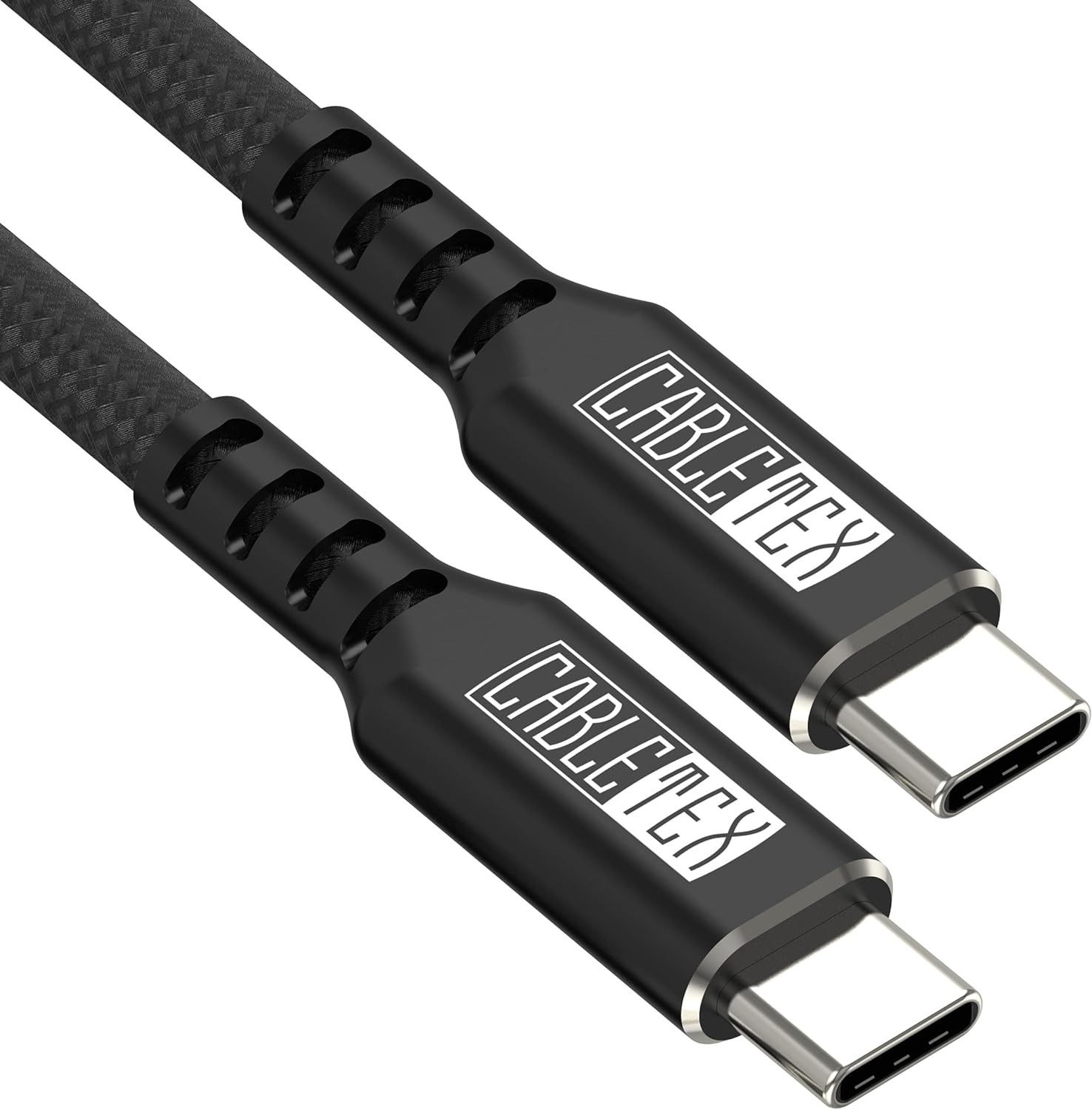 CABLETEX Ladekabel für PS5 DualSense Controller, 3 Meter Gaming-Controllerkabel, USB-C, USB Typ C, USB-C, USB Typ C (300 cm), Schnellladekabel, Nylonmantel, Kompatibel mit Play Station 5 Controller