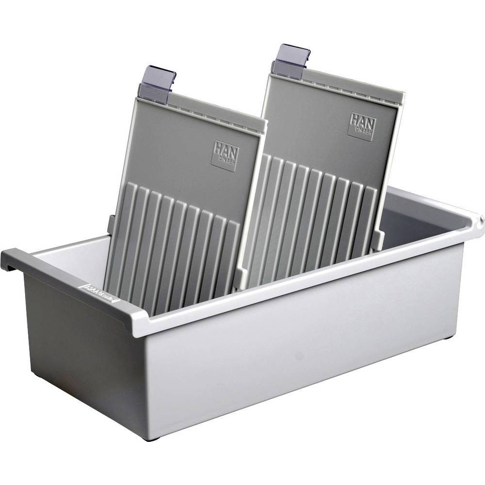 HAN Karteikasten Karteitrog max. Anzahl der Karten: 1.30 Karten