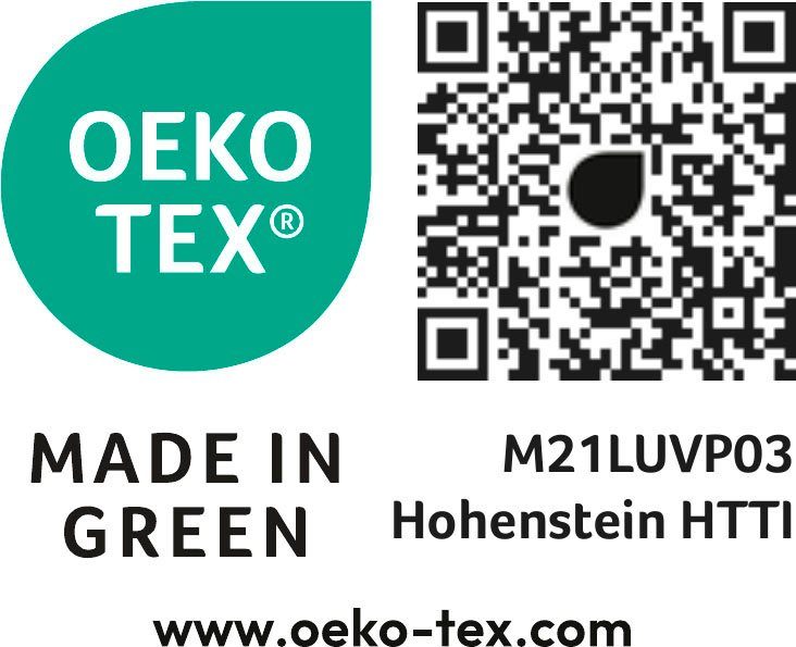 MADE Set Baumwolle, 100% Rauchblau Handtücher Reiskorn-Optik, Turin 4er OEKO-TEX®-zertifiziert im Frottier Schiesser aus by (2-St), GREEN IN