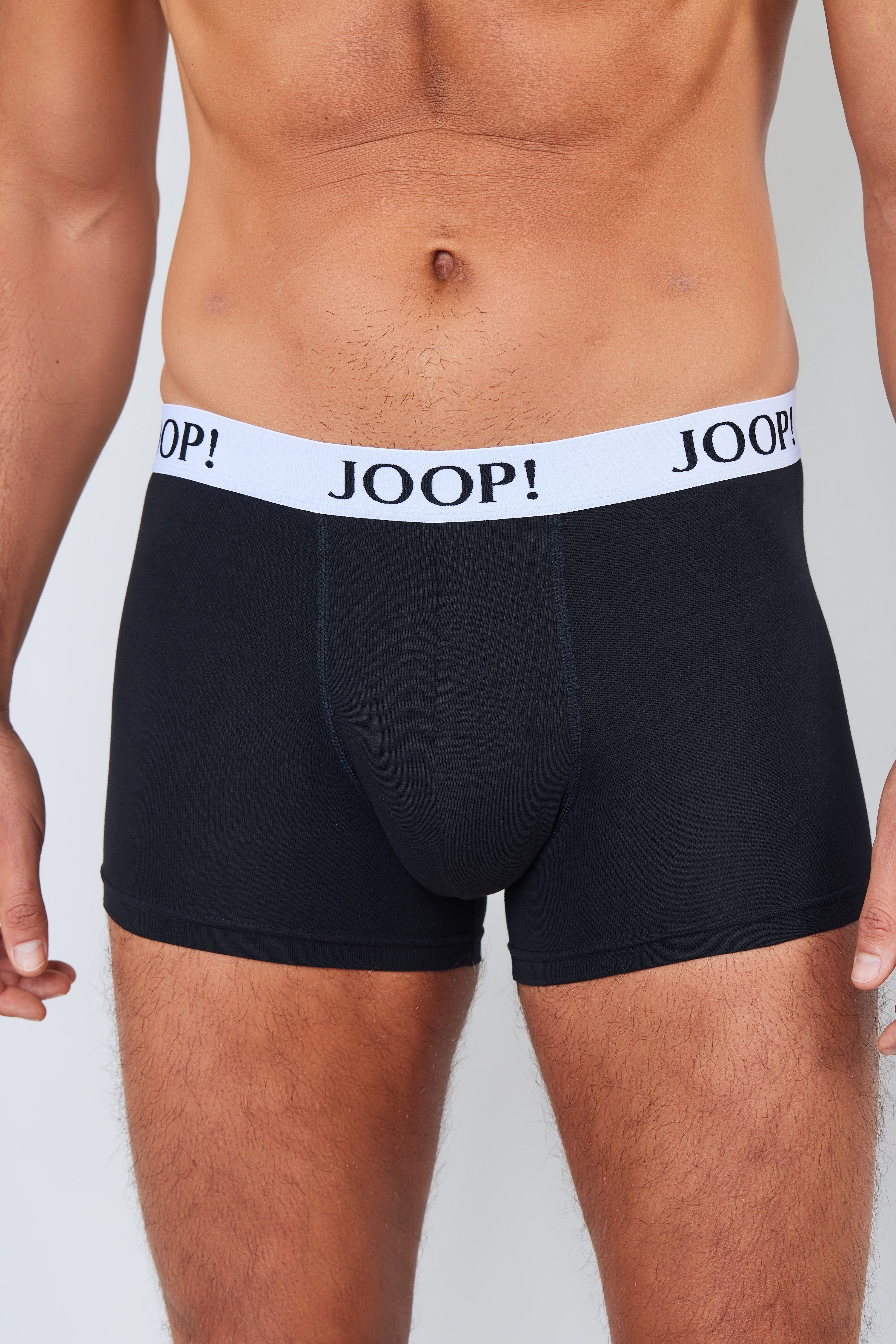 JOOP! Boxershorts Everyday (3er Pack) mit angesetztem Logo-Elastikbund