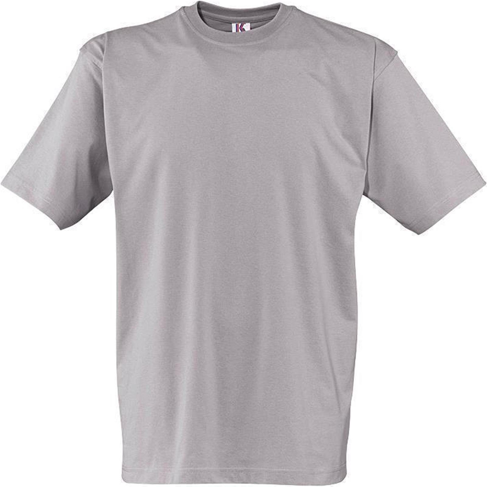 Kübler T-Shirt Shirt-Dress uni grau Kübler T-Shirt