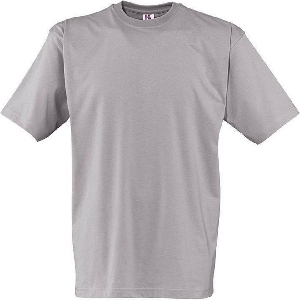 uni T-Shirt grau Shirt-Dress Kübler T-Shirt Kübler