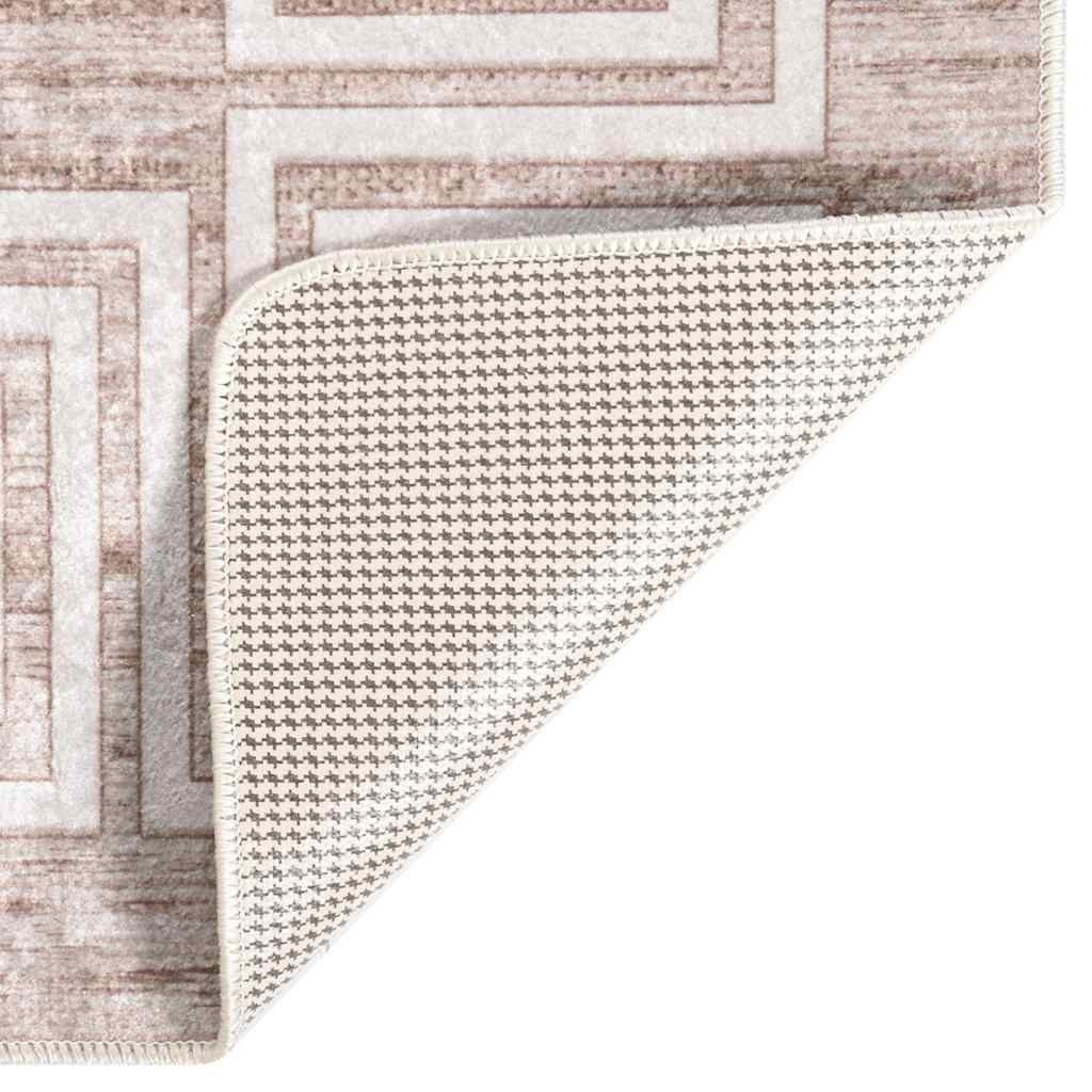furnicato Teppich Waschbar Beige 160x230 cm günstig online kaufen