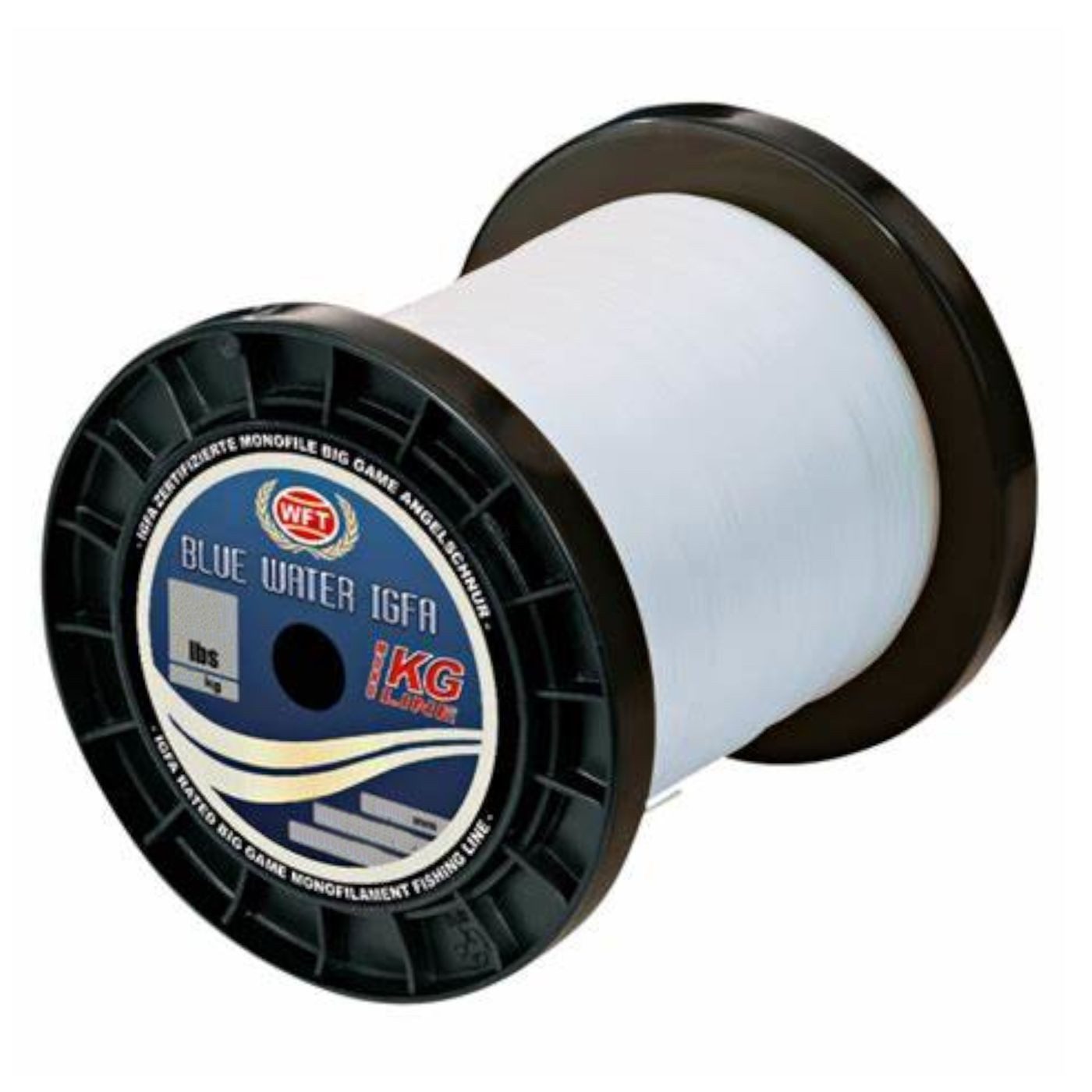 Angelschnur WFT IGFA 130lbs 65kg Clear 1,00mm - 1000m monofile Angelschnur