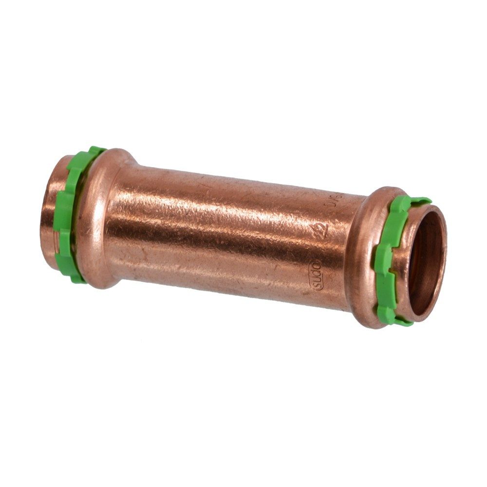 VSH Wasserrohr VSH SudoPress Kupfer SP5275V Schiebemuffe ohne Anschlag I/I, 12 mm