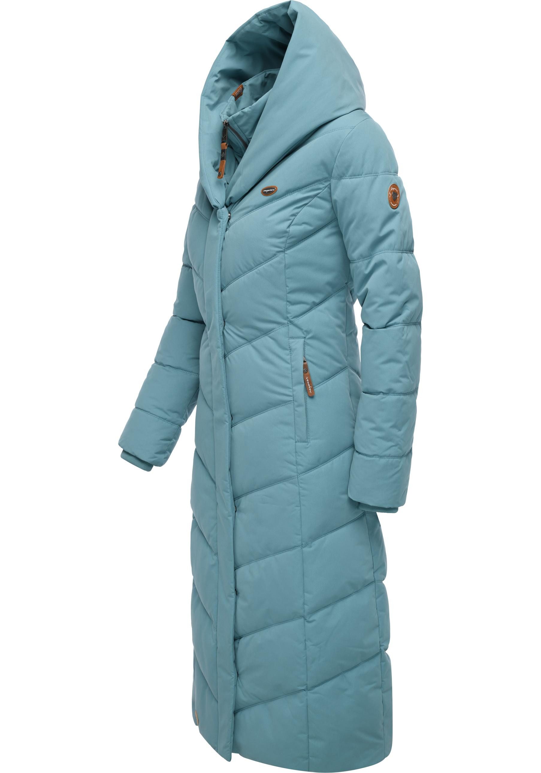 Ragwear Steppmantel Natalka Extralong Gesteppter Damen günstig online kaufen