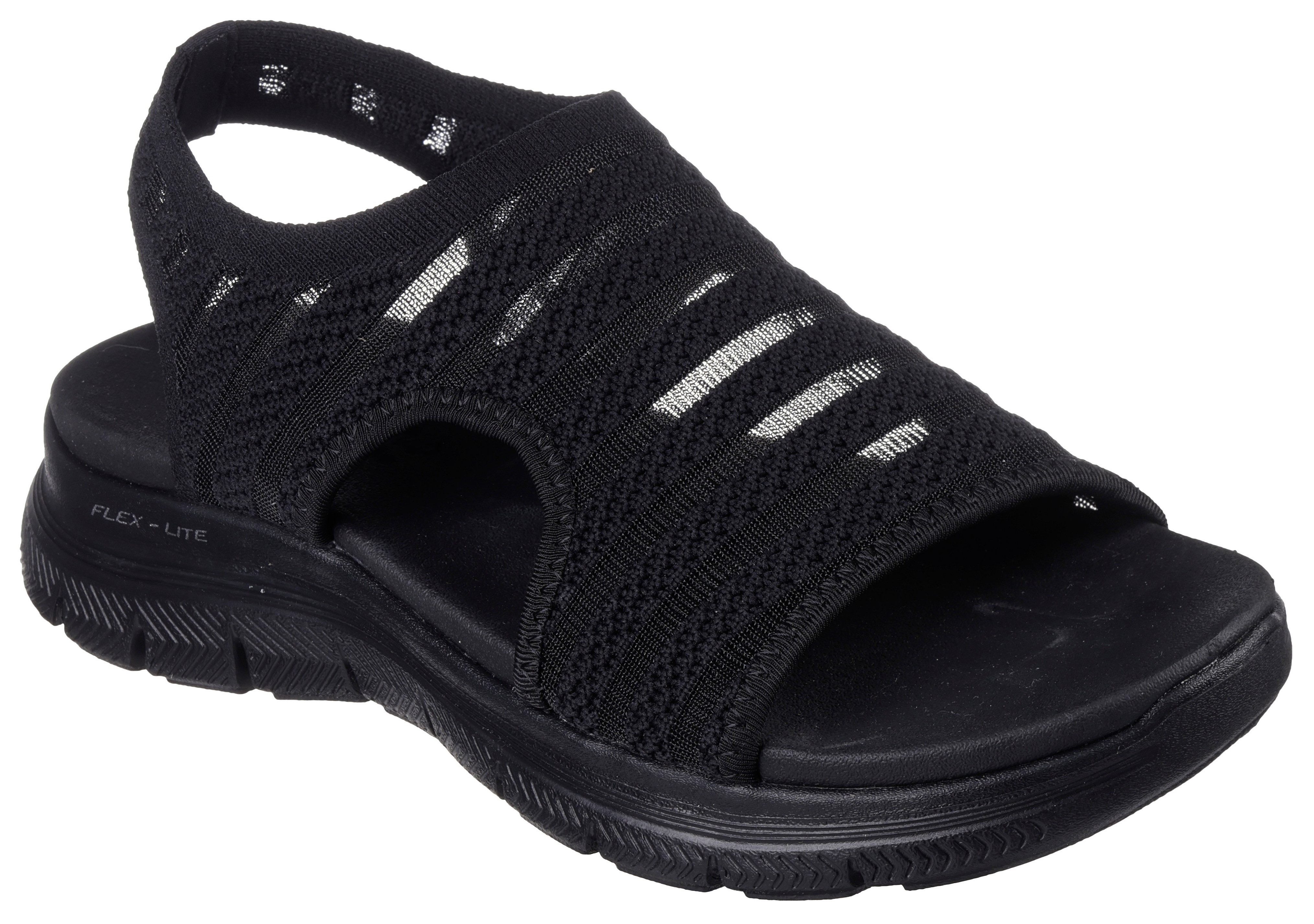 Skechers FLEX APPEAL 4.0-BOLDEST Sandale, Trekking Sandale mit Stretch Fit günstig online kaufen