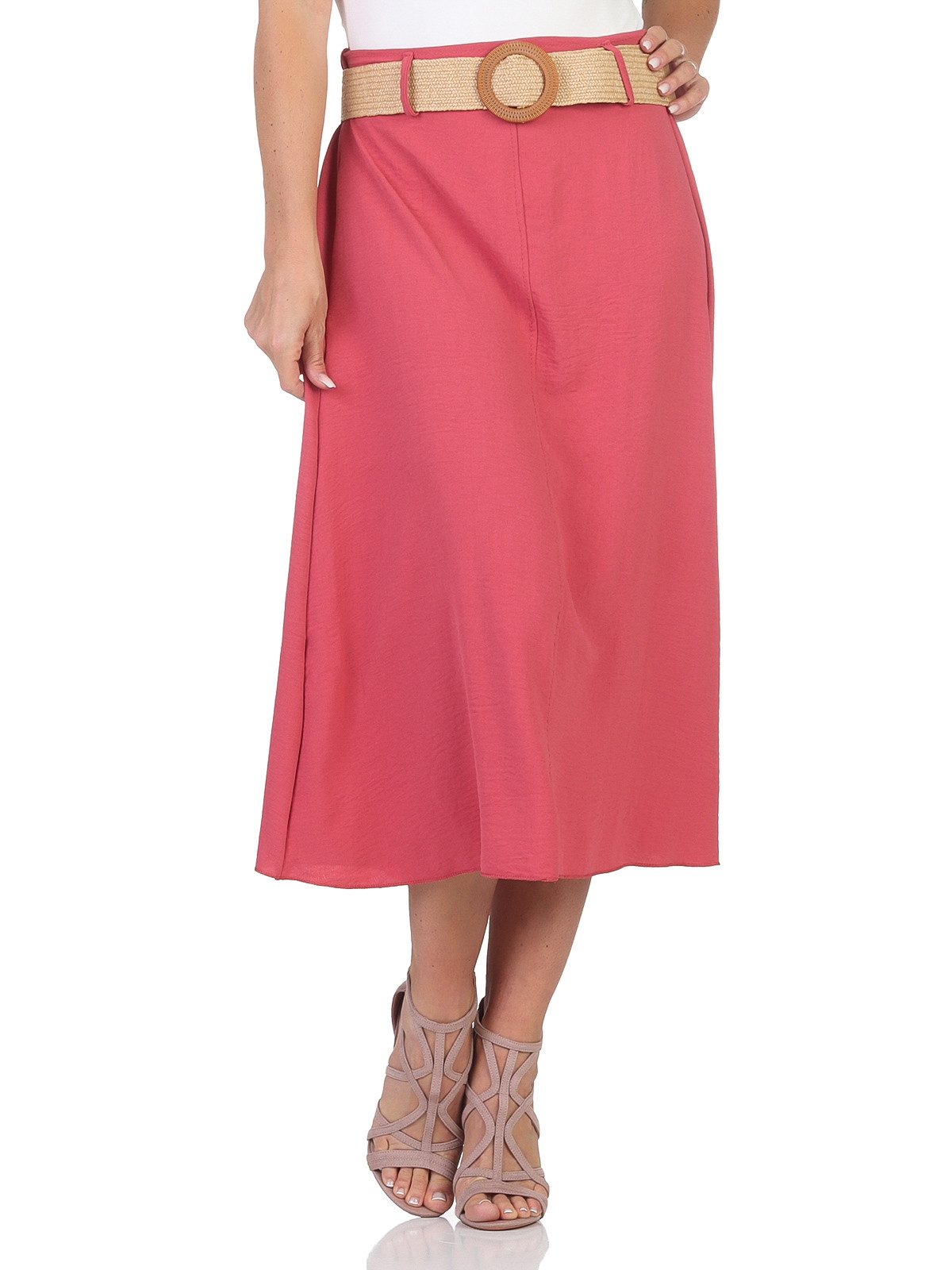 simaranda Sommerrock Damen Rock 2602 34-38 Beere