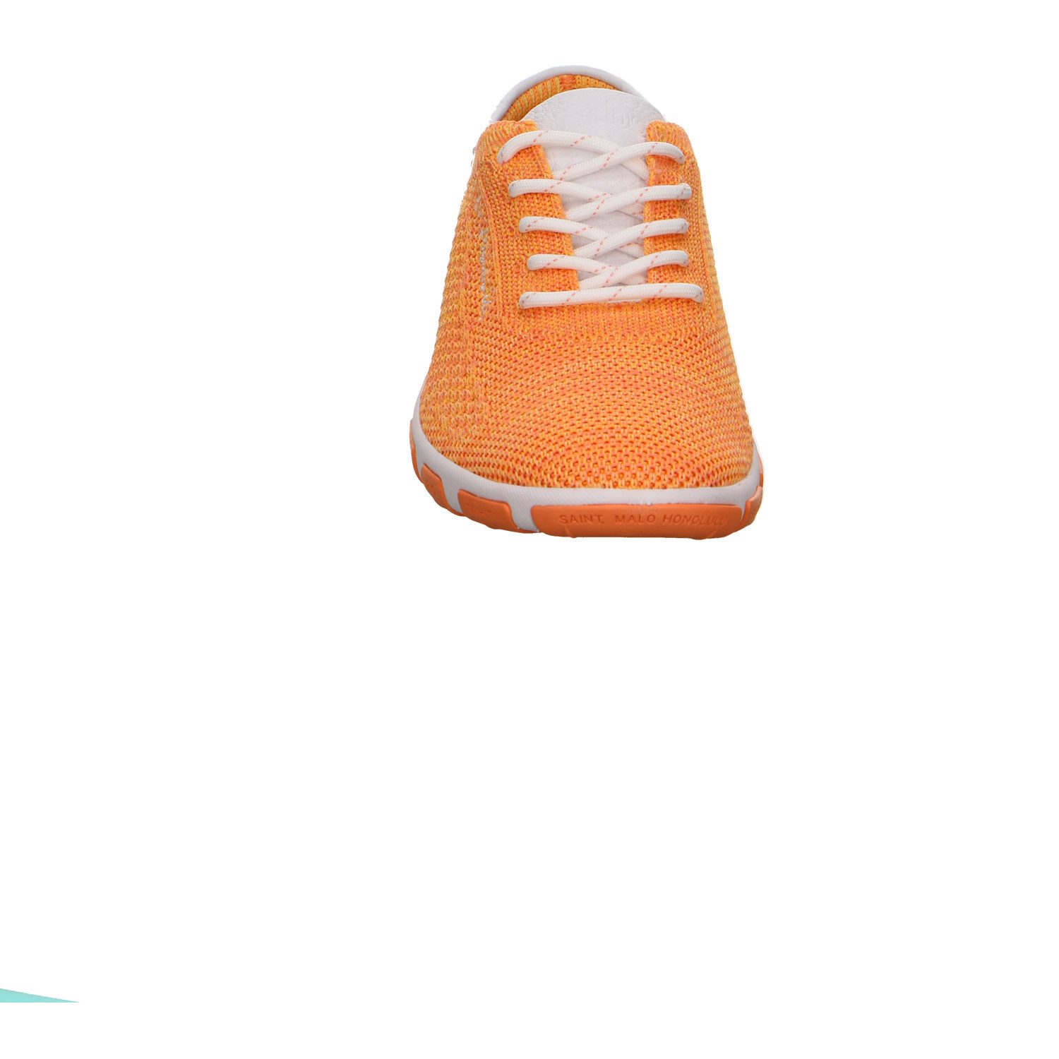 tbs Tamaris Jazaria Leinen-Stoff Schnürschuhe gelb Schnürschuh