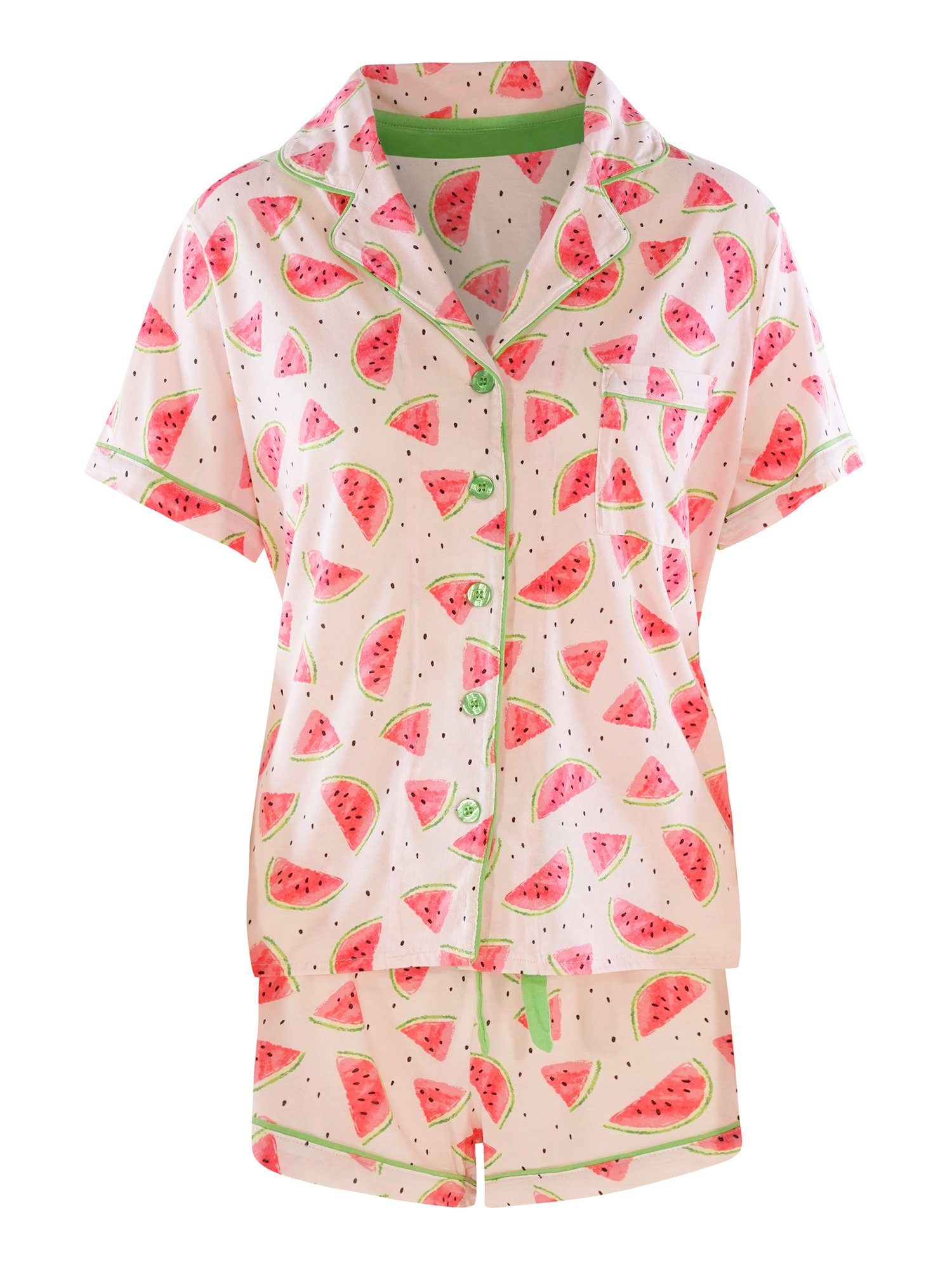 PJ Salvage Pyjama Playful Prints rosa