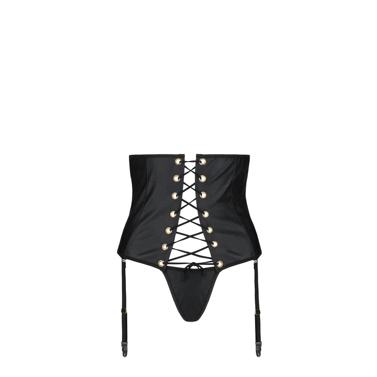 - (L/XL,S/M,XXL) Celin & PE Passion-Exklusiv thong black corset Corsage