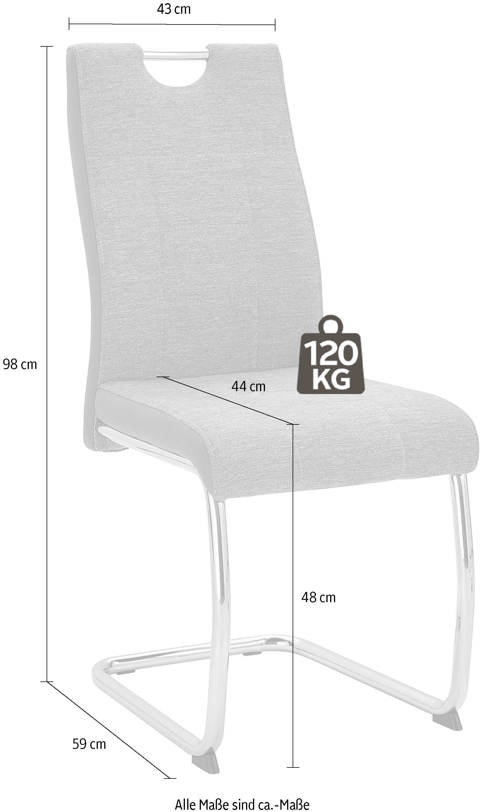 HELA Esszimmerstuhl Alina (Set, 2 St), 2 oder 4 Stück, Schwingstuhl