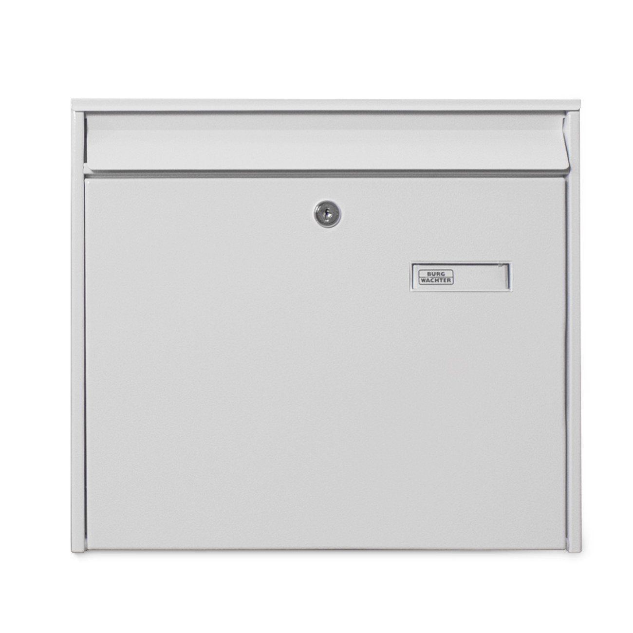 banjado Wandbriefkasten Stahl (pulverbeschichtet, witterungsbeständig, Norm EN 13724), 32 x 36 x 10cm