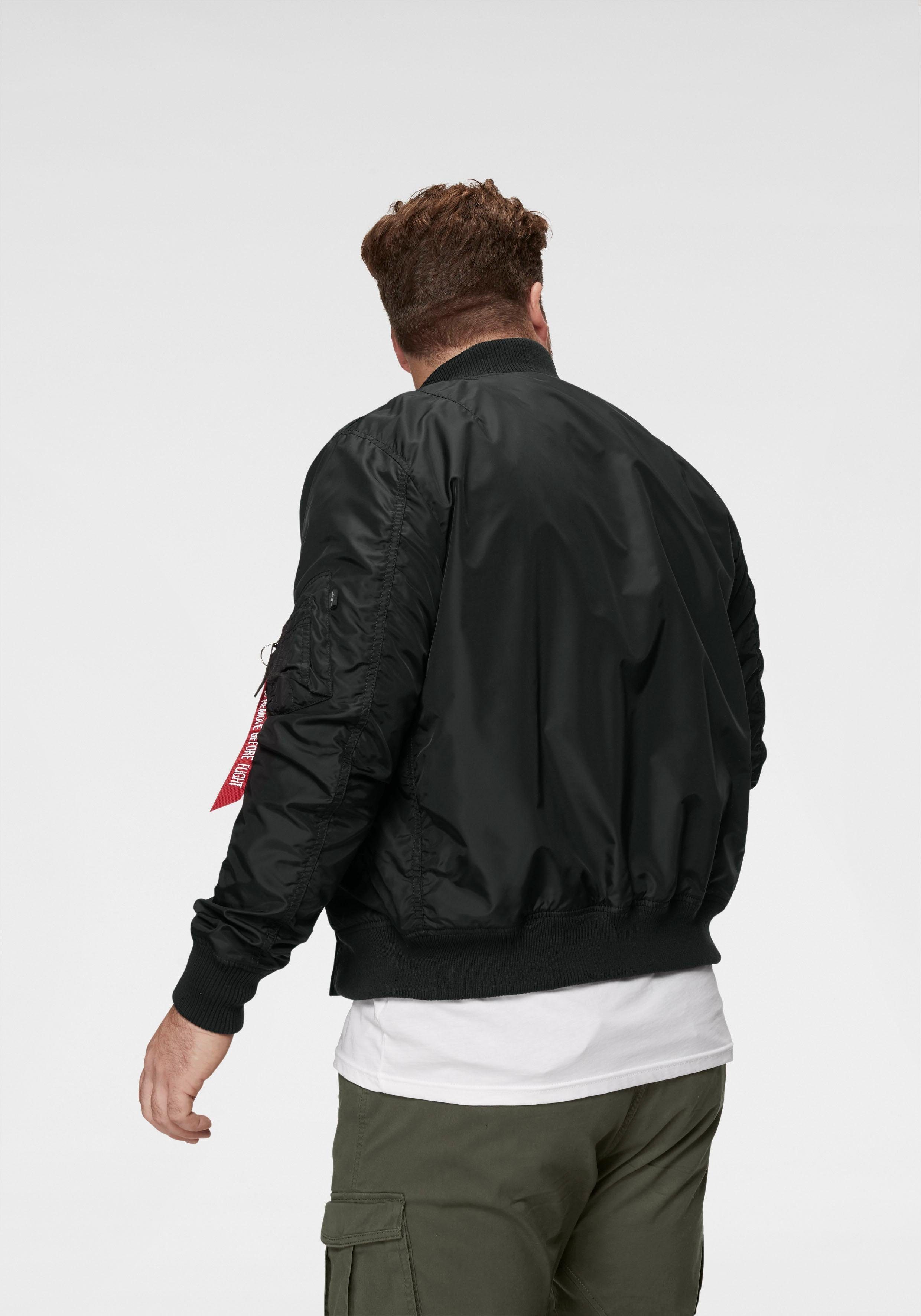 Alpha Industries Bomberjacke MA-1 TT Kunstfaser, slim fit