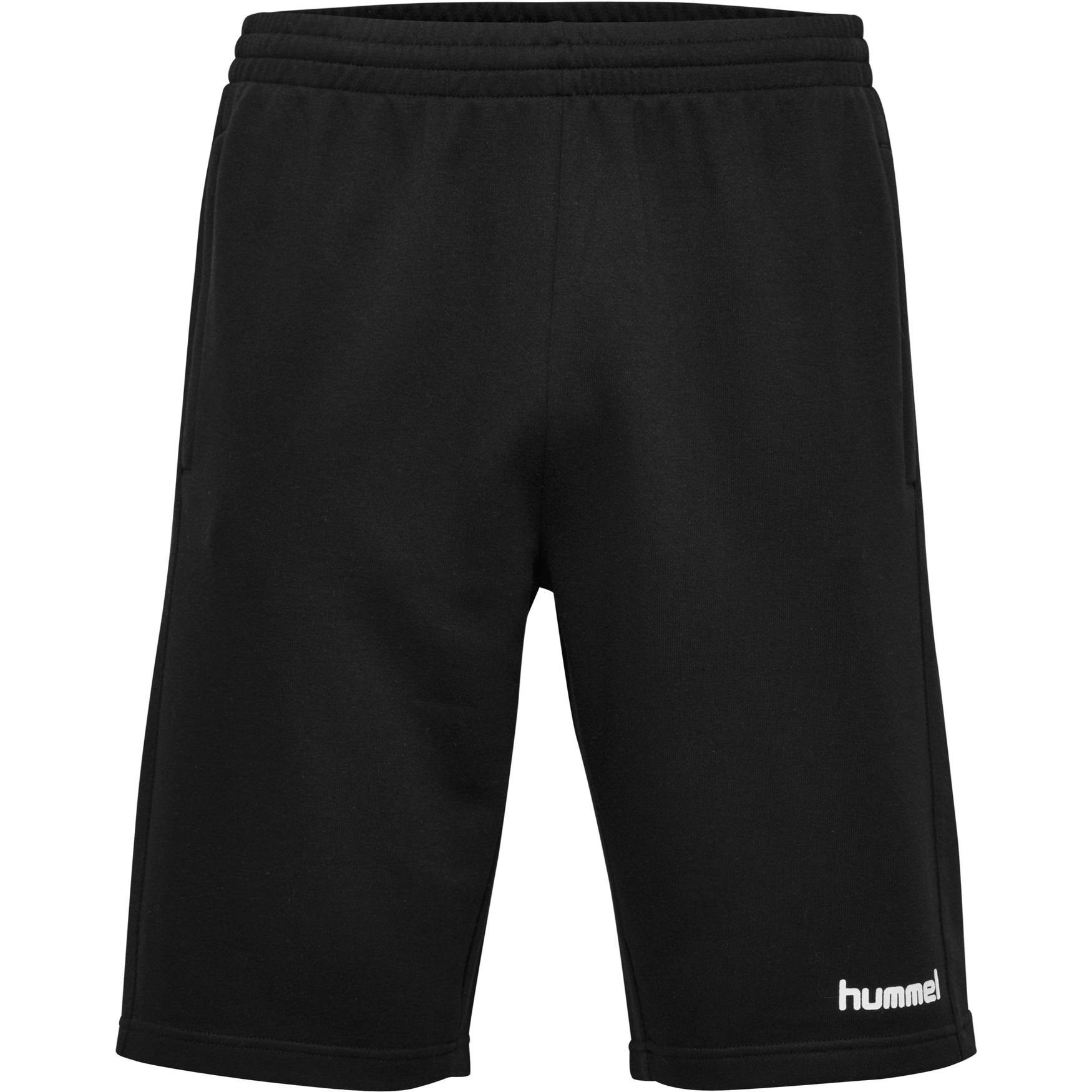 HMLGO Kurze Basic Jogginghose Sweat 5144 in hummel Shorts Sweatshorts Pants Schwarz