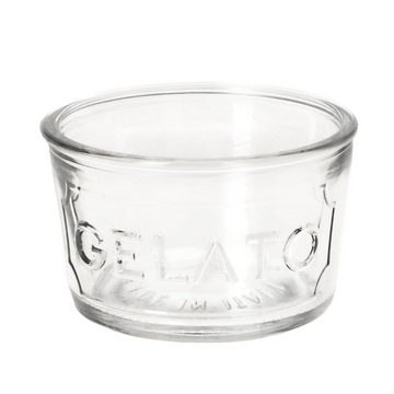 MamboCat Eisschale 4er Set Gelato Eisbecher Glas 150ml, Glas