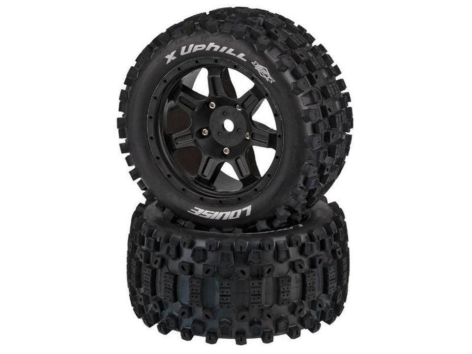 RC-Auto Louise RC Monster Truck "X-UPHILL" X-Maxx Komplettrad schwarz