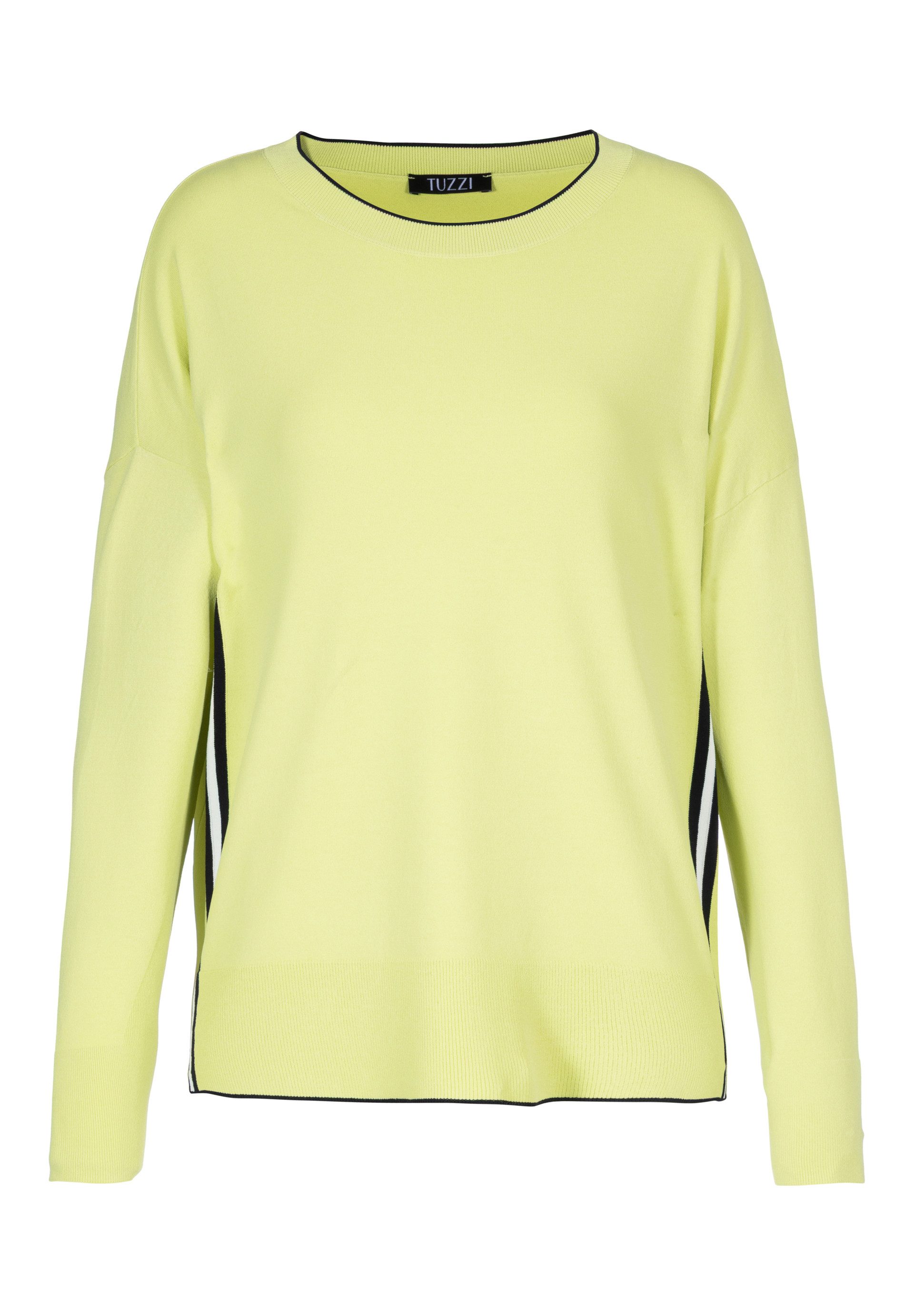 TUZZI Strickpullover mit Seitentape
