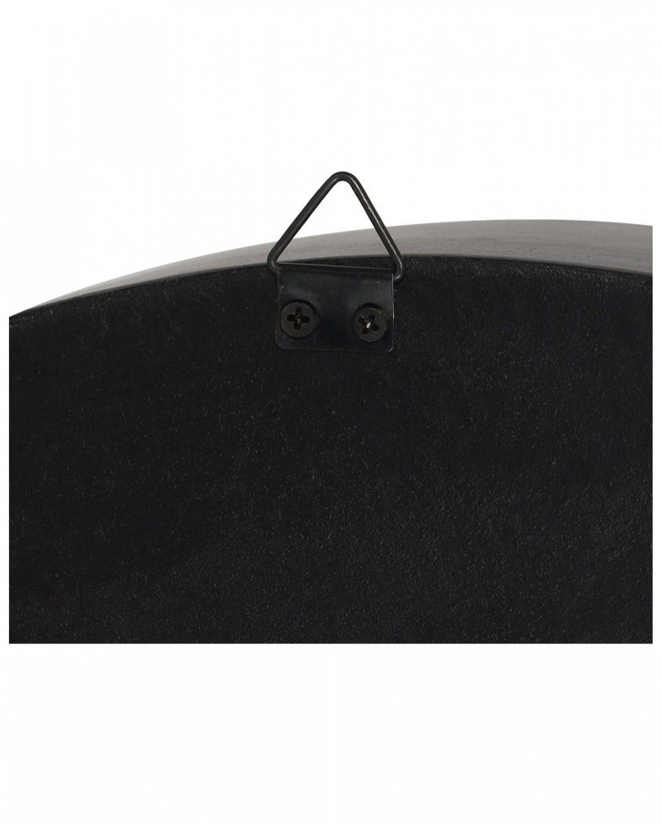 Horror-Shop Dekofigur Schwarzer Halbmond als Gothic Wandregal 42cm