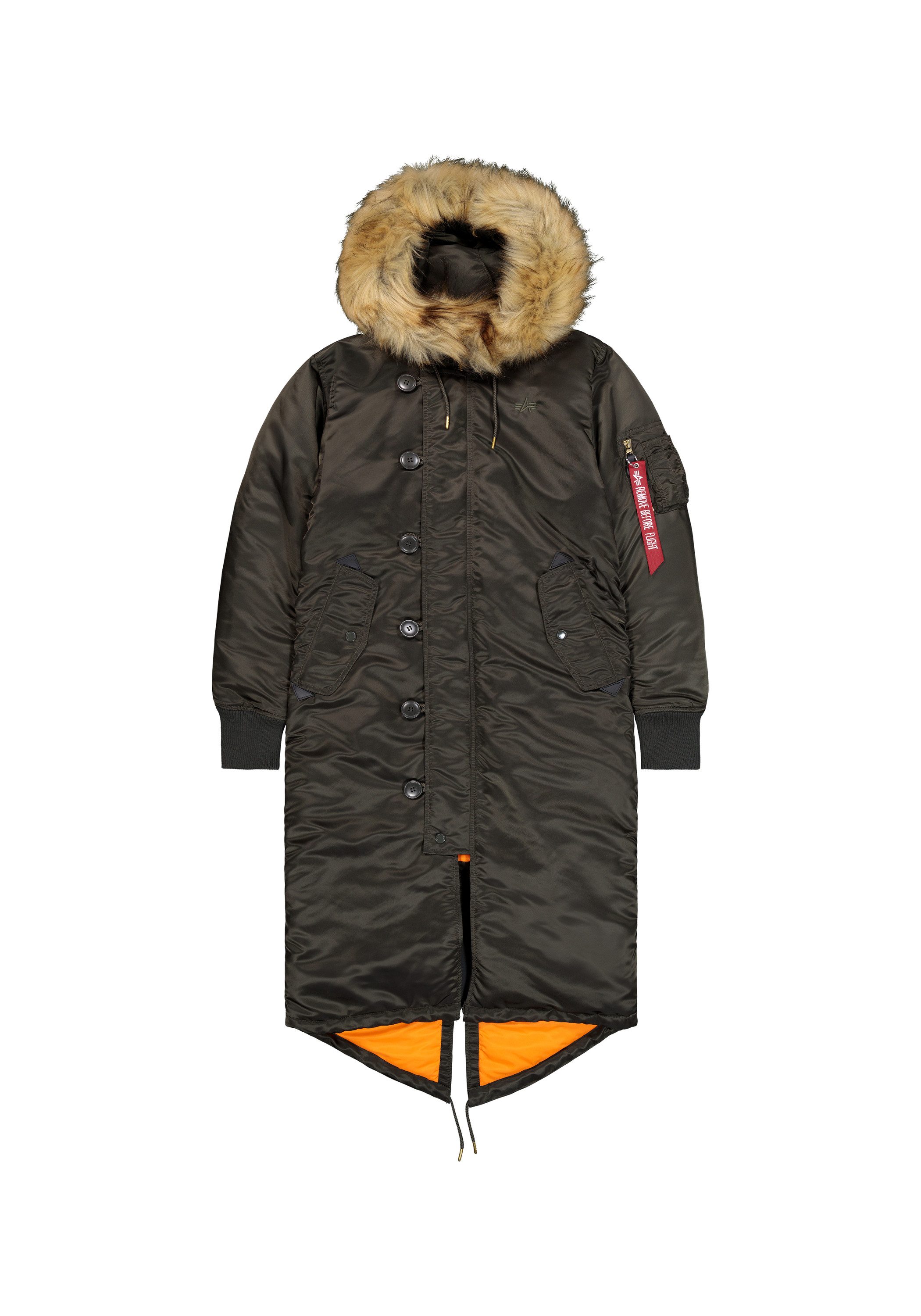 Alpha Industries Winterjacke Long Fishtail W günstig online kaufen